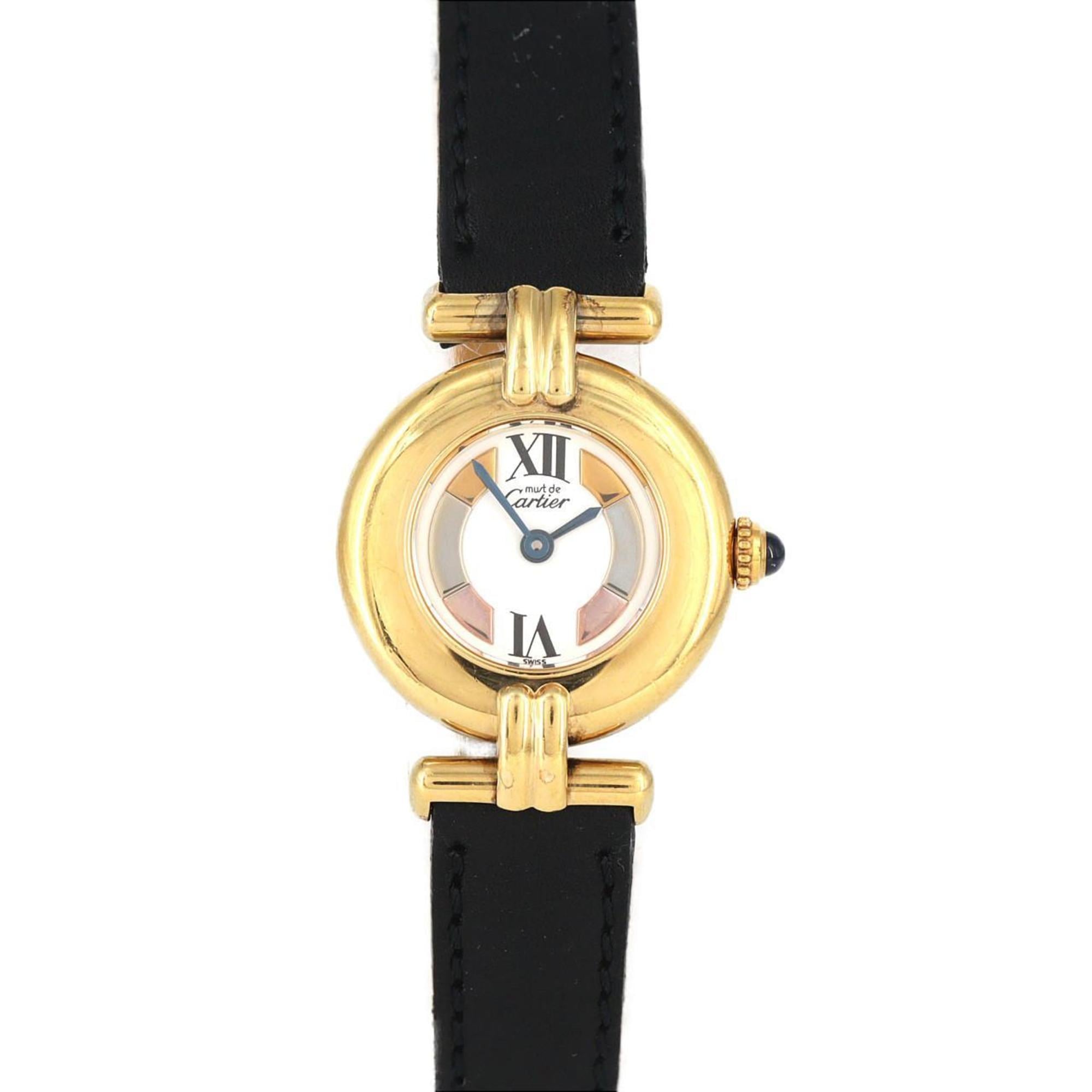Cartier Must Colisée SM GP W1006654 Quartz Watch