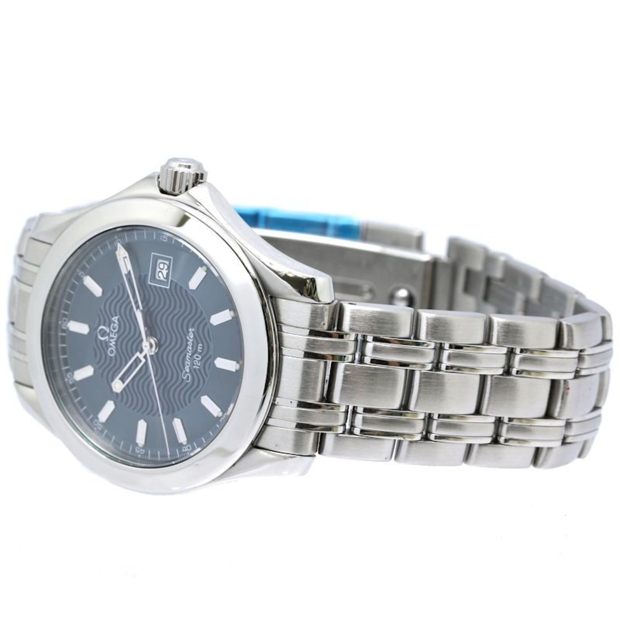 Omega Seamaster 120m 2511.81.00 Blue Dial 37mm Watch