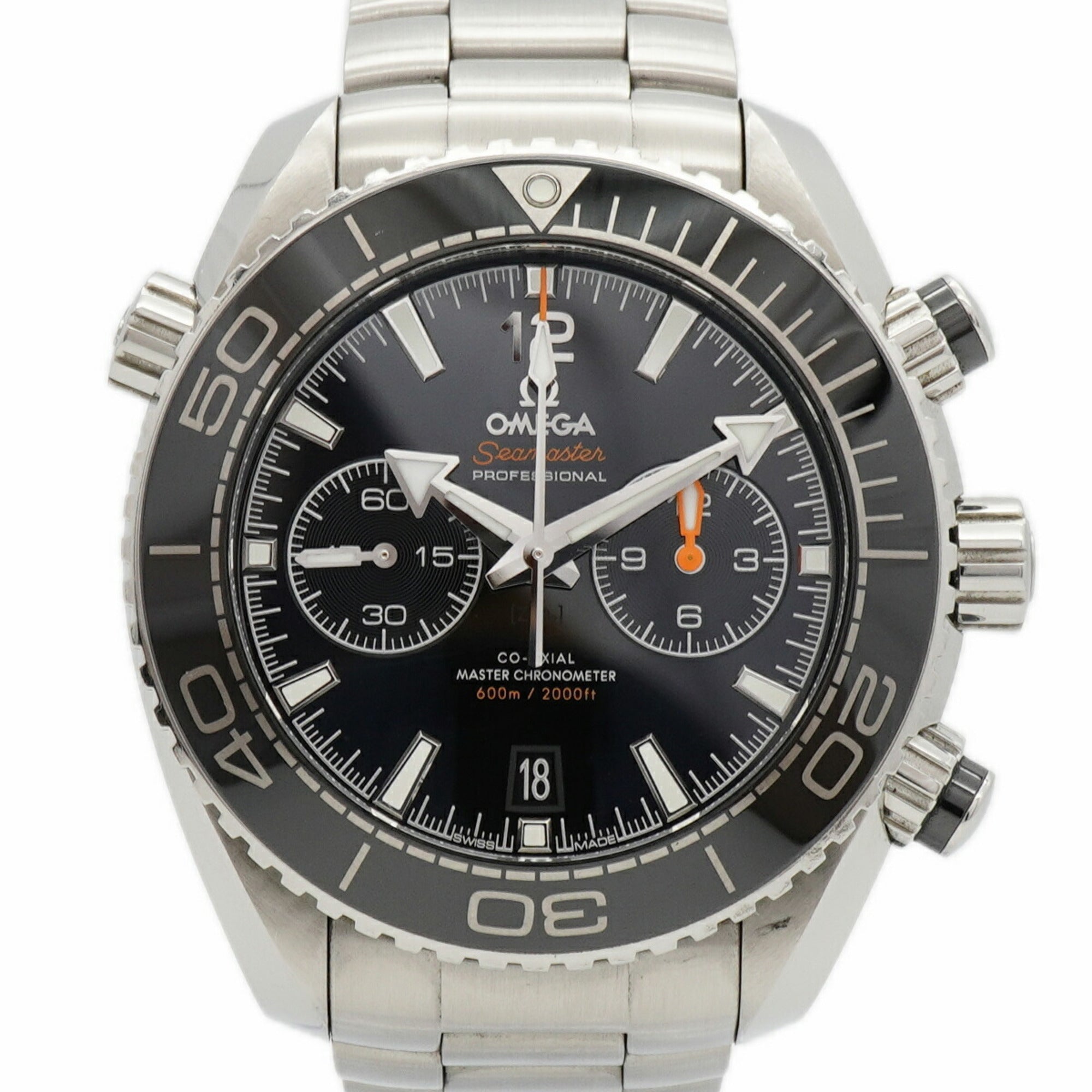 Omega Seamaster Planet Ocean 215.30.46.51.01.001 Black Dial Men's Watch