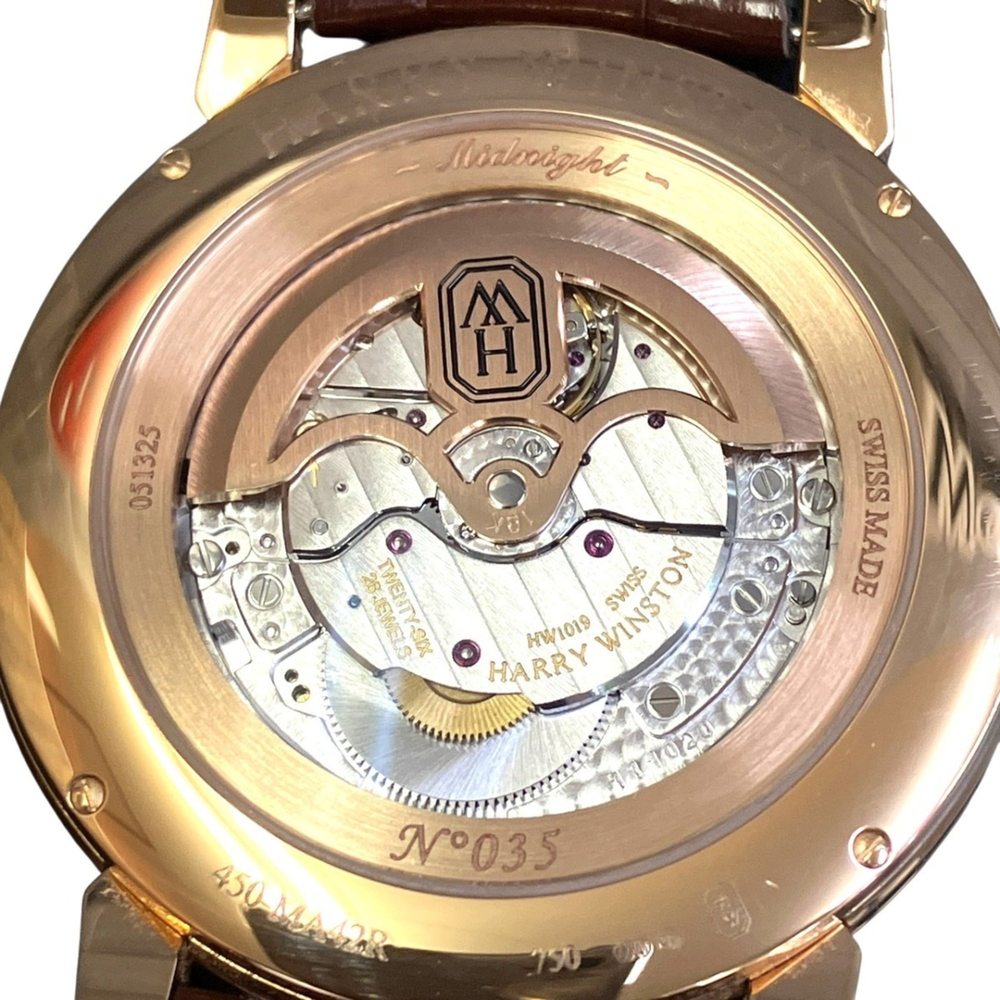 Harry Winston Midnight Date 450MA42RL.W1 051325 Silver Dial 42mm Watch