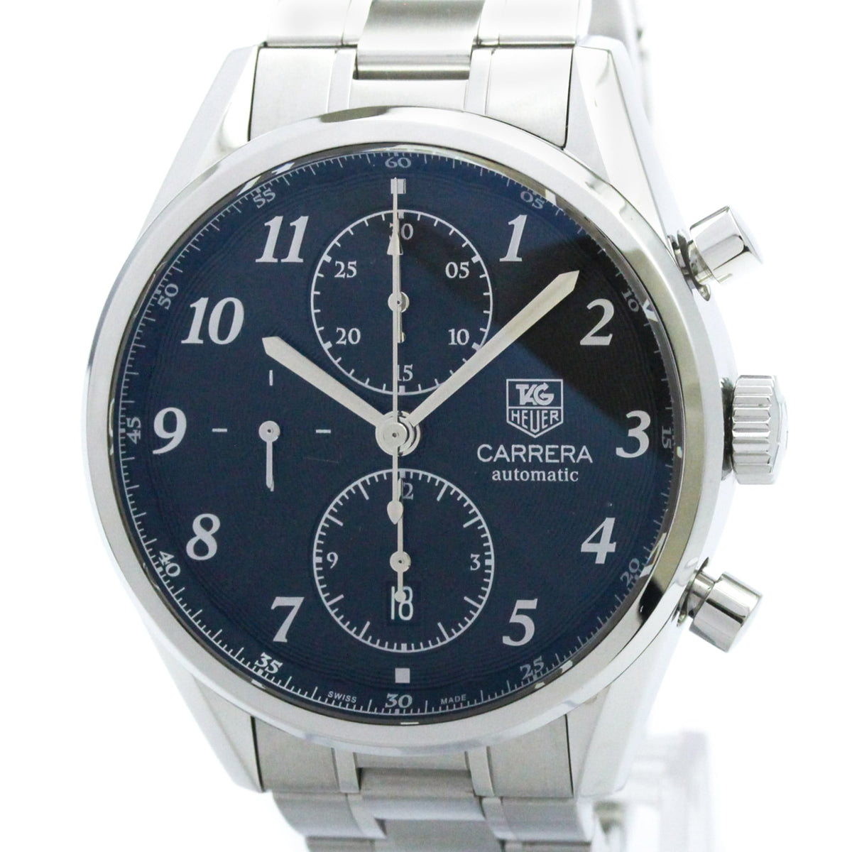 TAG Heuer Carrera CAS2110 Schwarz Zifferblatt 41 mm Uhr