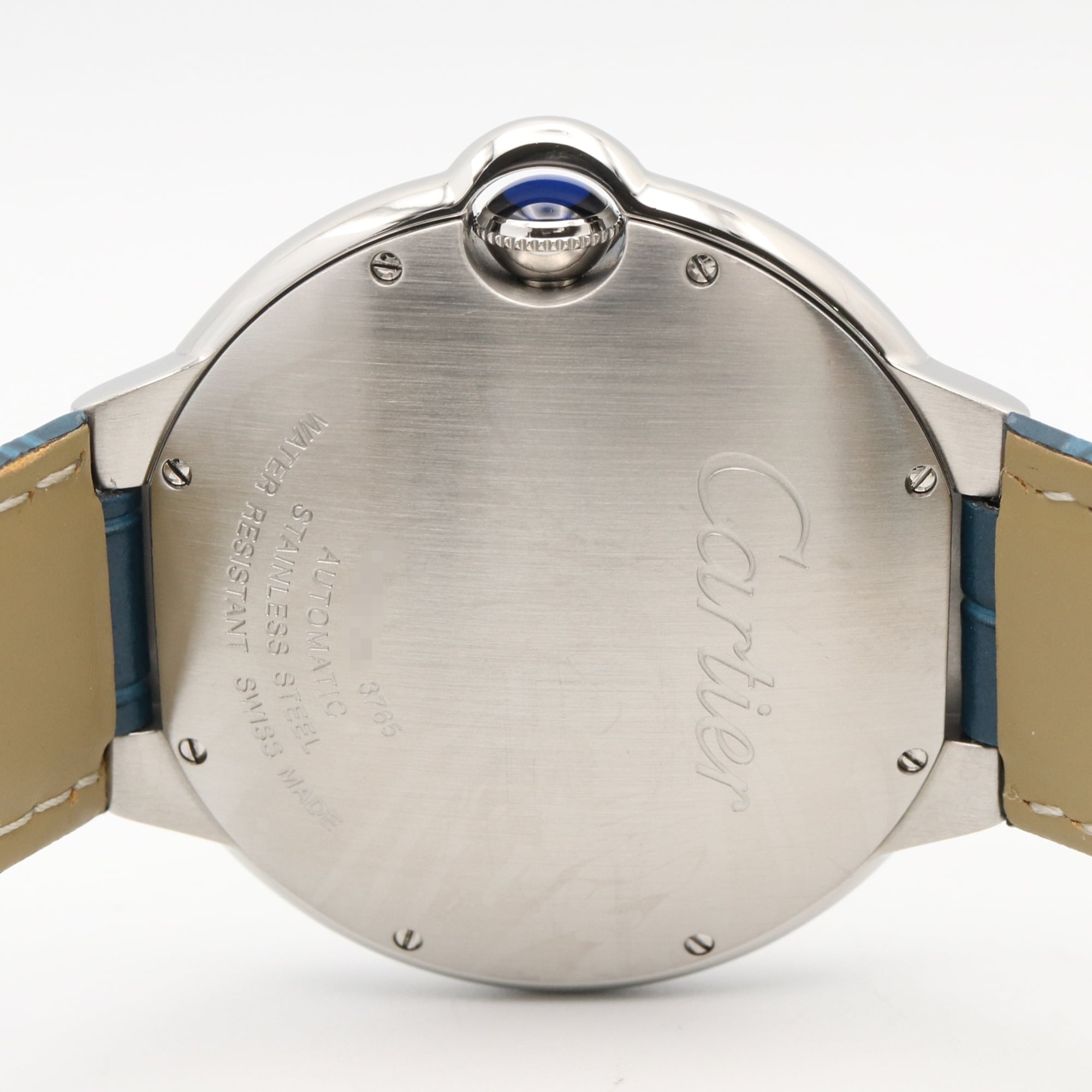 Cartier Ballon Bleu WSBB0025, blaues Zifferblatt, 42 mm Uhr