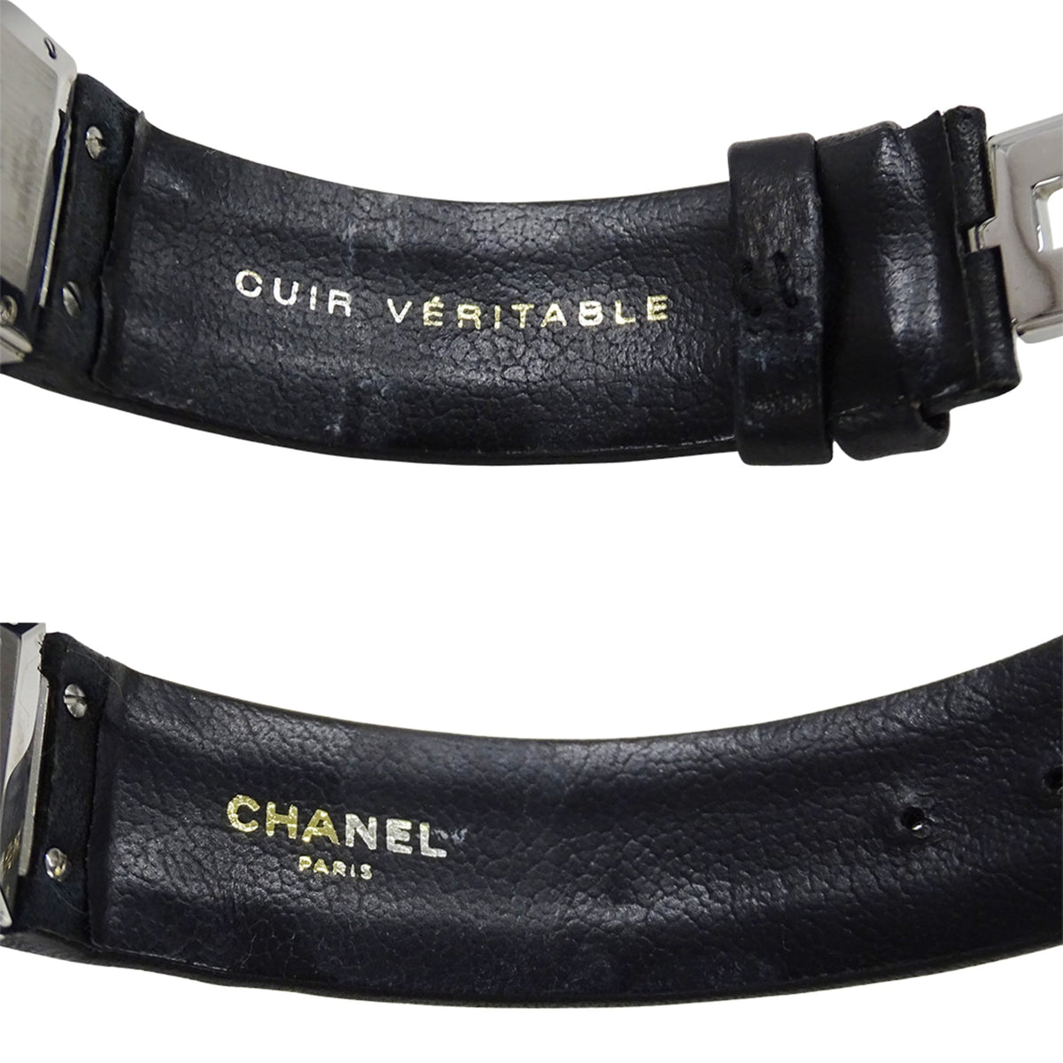 Chanel Matelassé H0009 Schwarz Zifferblatt 19 mm Uhr