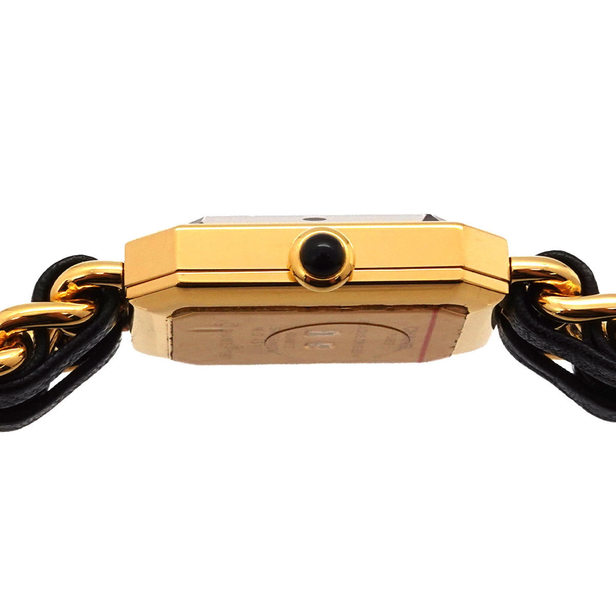 Chanel Premiere Large Size H0001 Women's Watch Black Gold Quartz