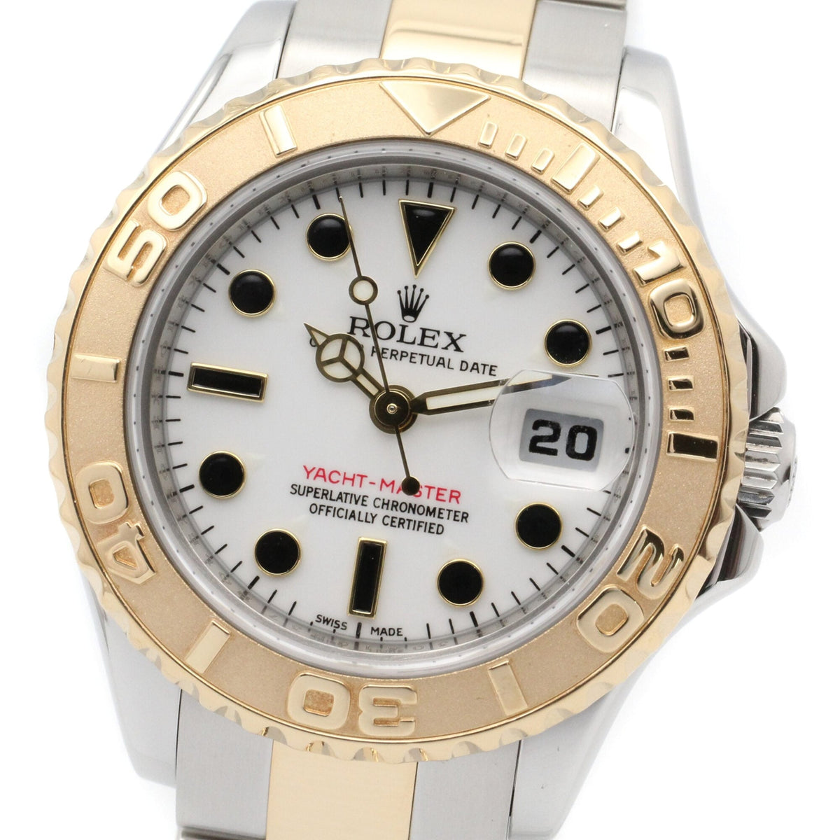 Rolex Yachtmaster 29 169623 White Dial 29mm Watch