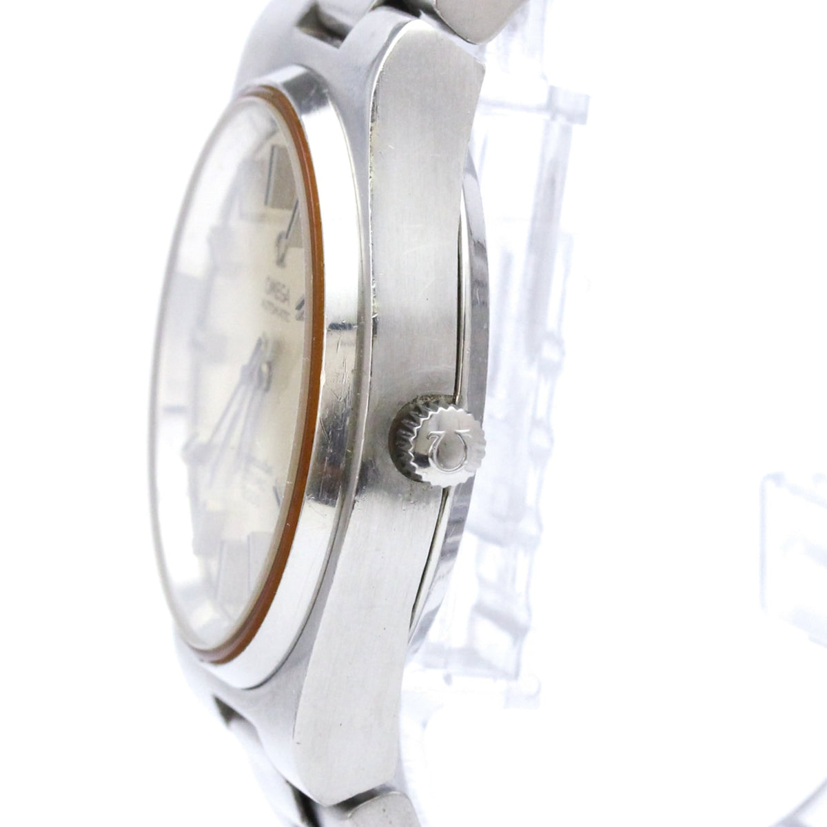 Montre Omega Seamaster 166135, cadran argenté, 38 mm