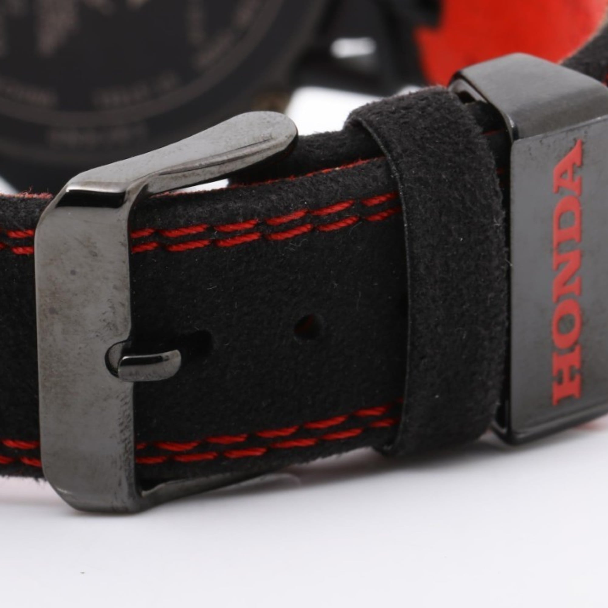 CASIO Edifice Sospensione Honda Racing Red Edition EQB2000HR1AJR Zwart roestvrijstalen herenhorloge