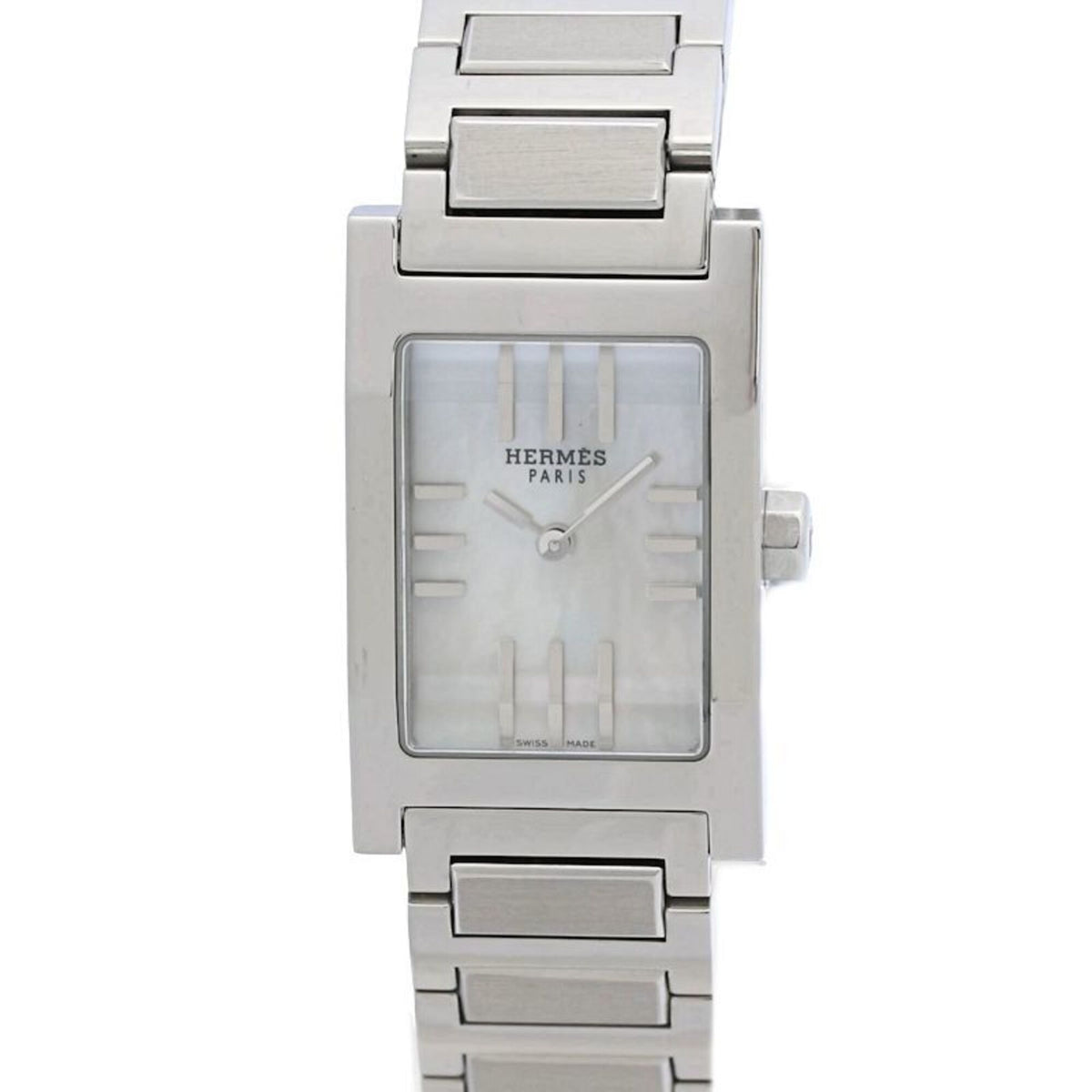 Hermes Tandem TA1.210.213/3800 White shell Dial 19mm Watch
