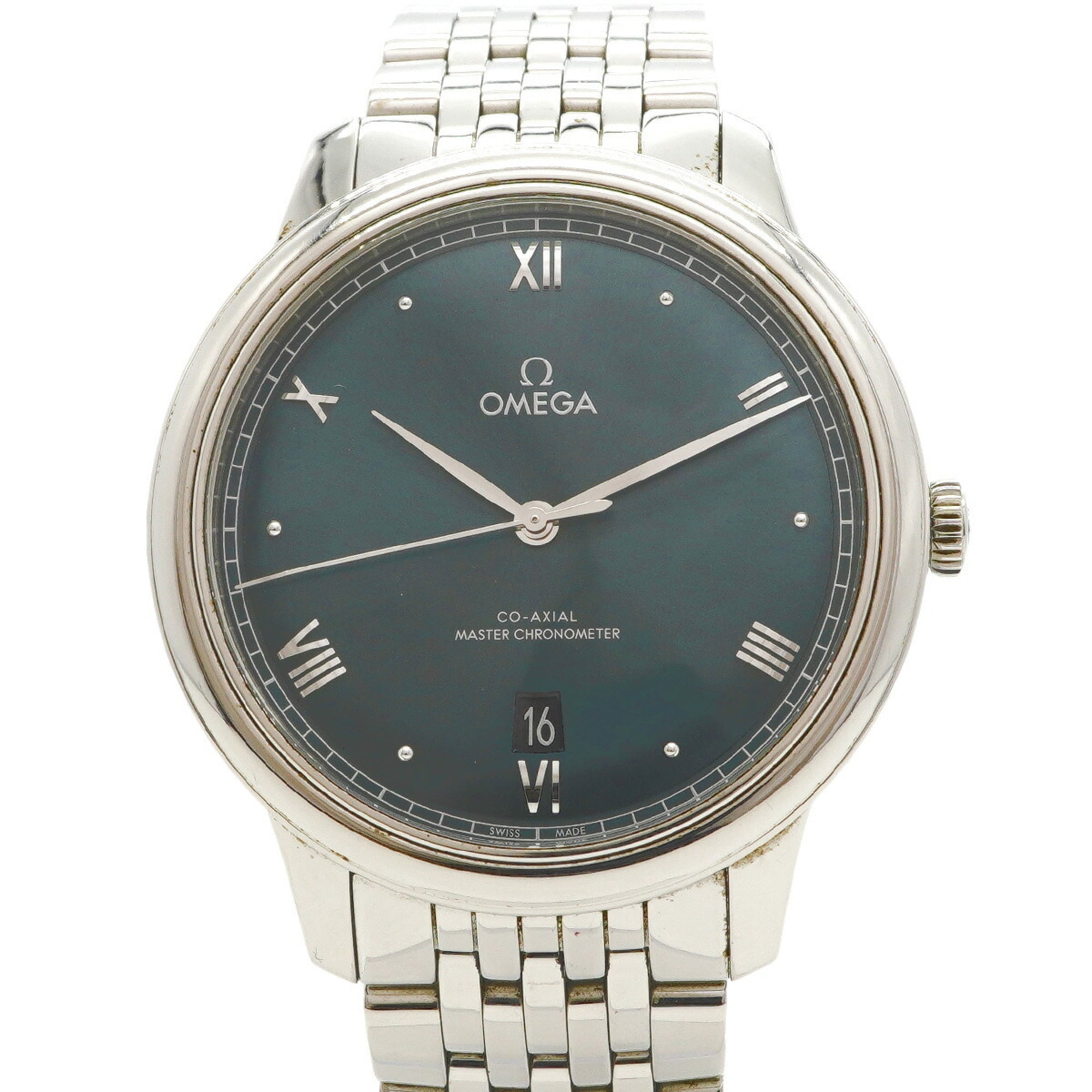 Omega De Ville 434.10.40.20.10.001 Blue Dial Men's Watch