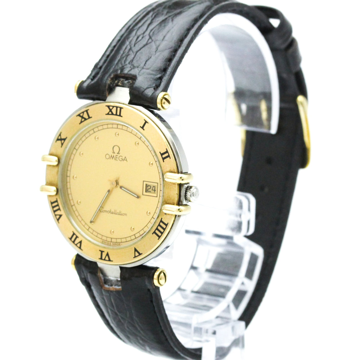 Omega Constellation 1960360 Gold Dial 31mm Watch