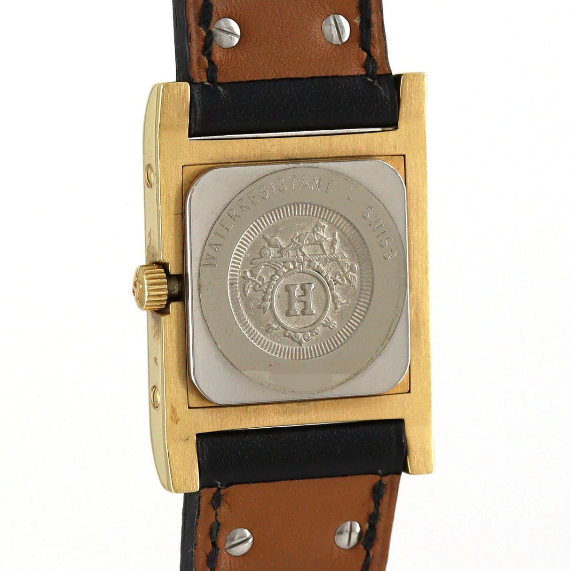 Hermes Medor GZl1jdya White Dial 23mm Watch