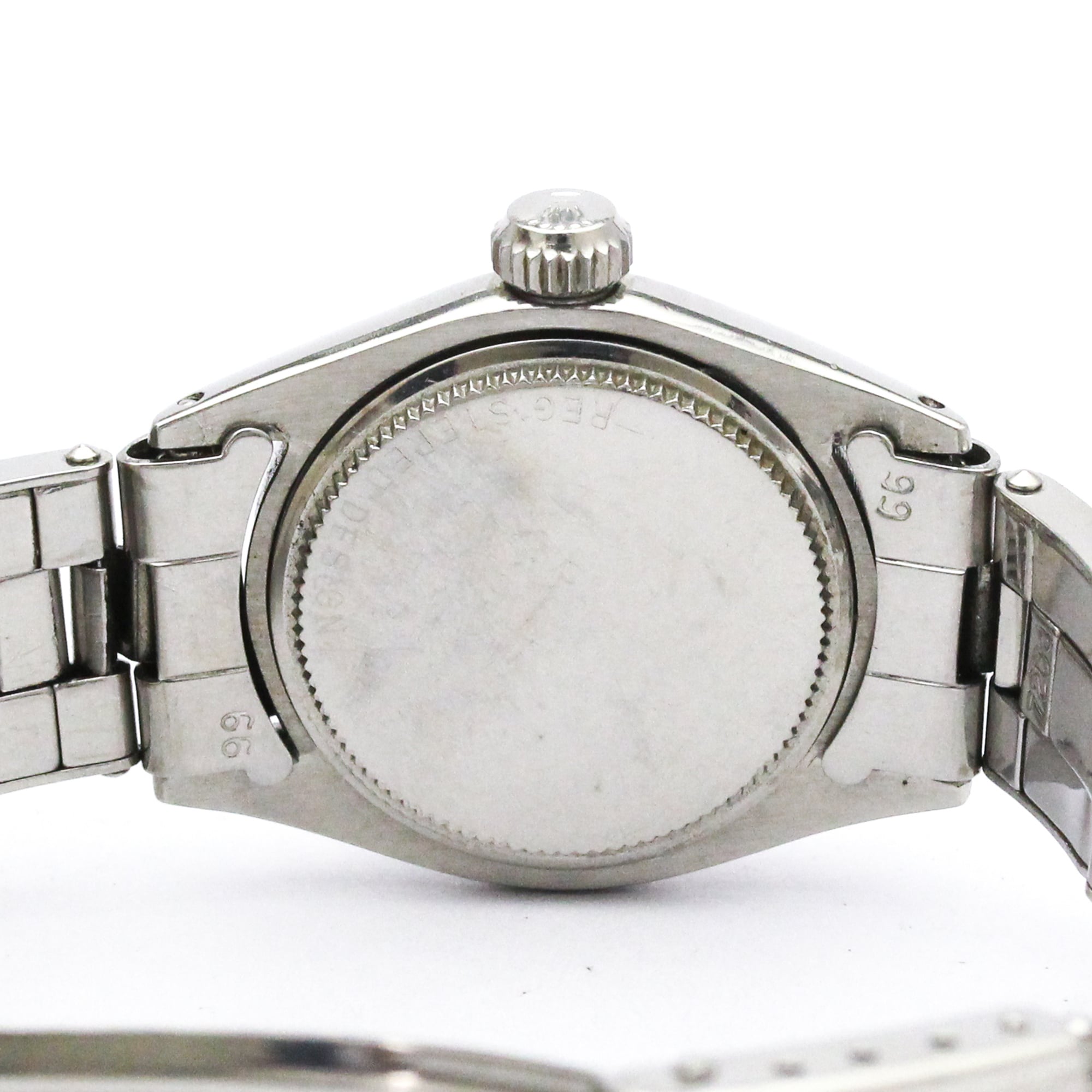 Rolex Oyster 6411 Silver Dial Stainless steel 25mm Watch