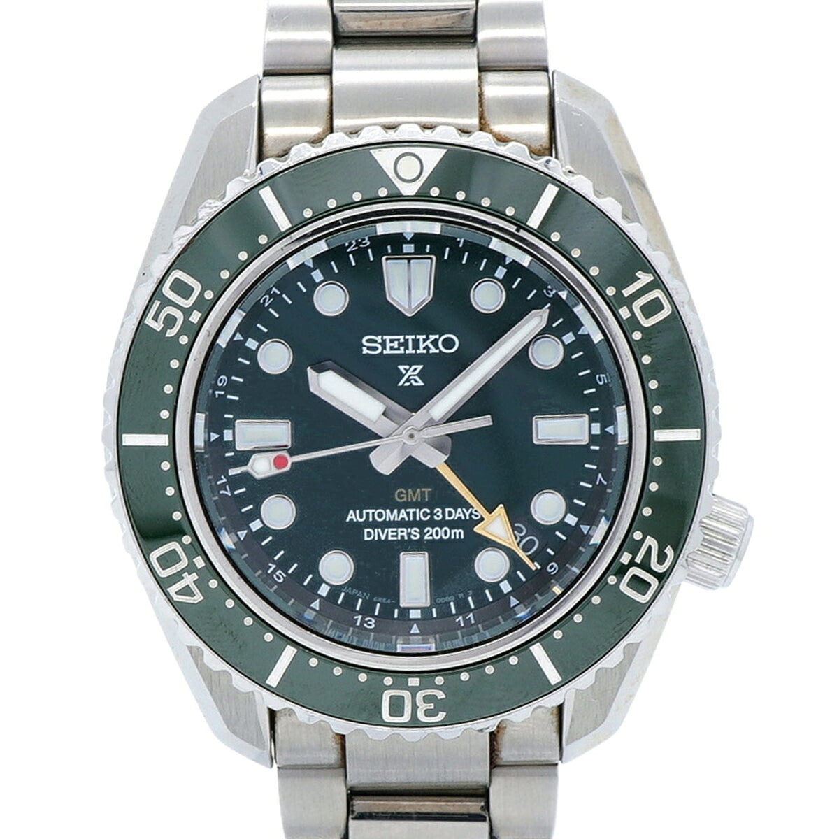Seiko Prospex Divers 1968 Heritage GMT SBEJ009/6R54-00D0 Grün Zifferblatt 42 mm Uhr