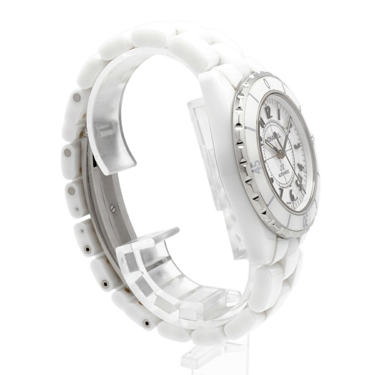 Chanel J12 H0970 White Dial 39mm Watch