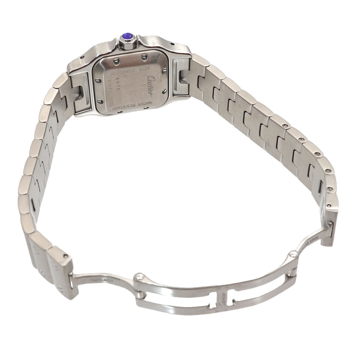 Cartier Santos Galbee SM W20044D6 Silver Dial 24mm Watch