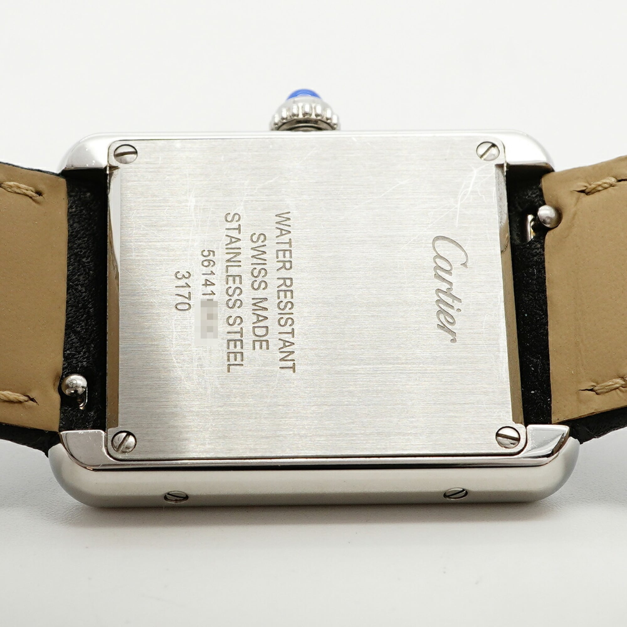 Cartier Tank solo WSTA0030 Silver Dial 24mm Watch