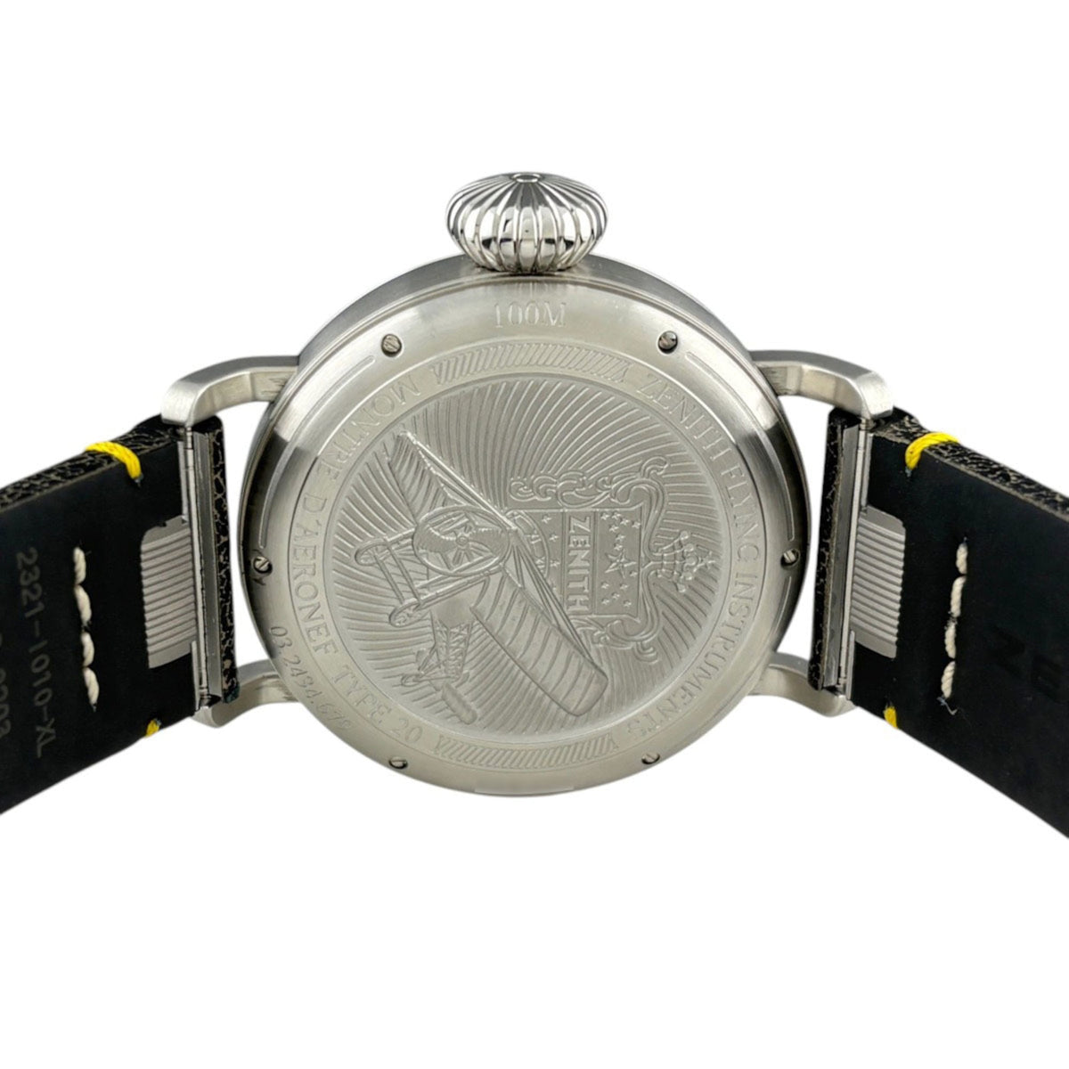Zenith Pilot Type 20 03.2434.679/20.I010 Horloge met grijze wijzerplaat, 45 mm
