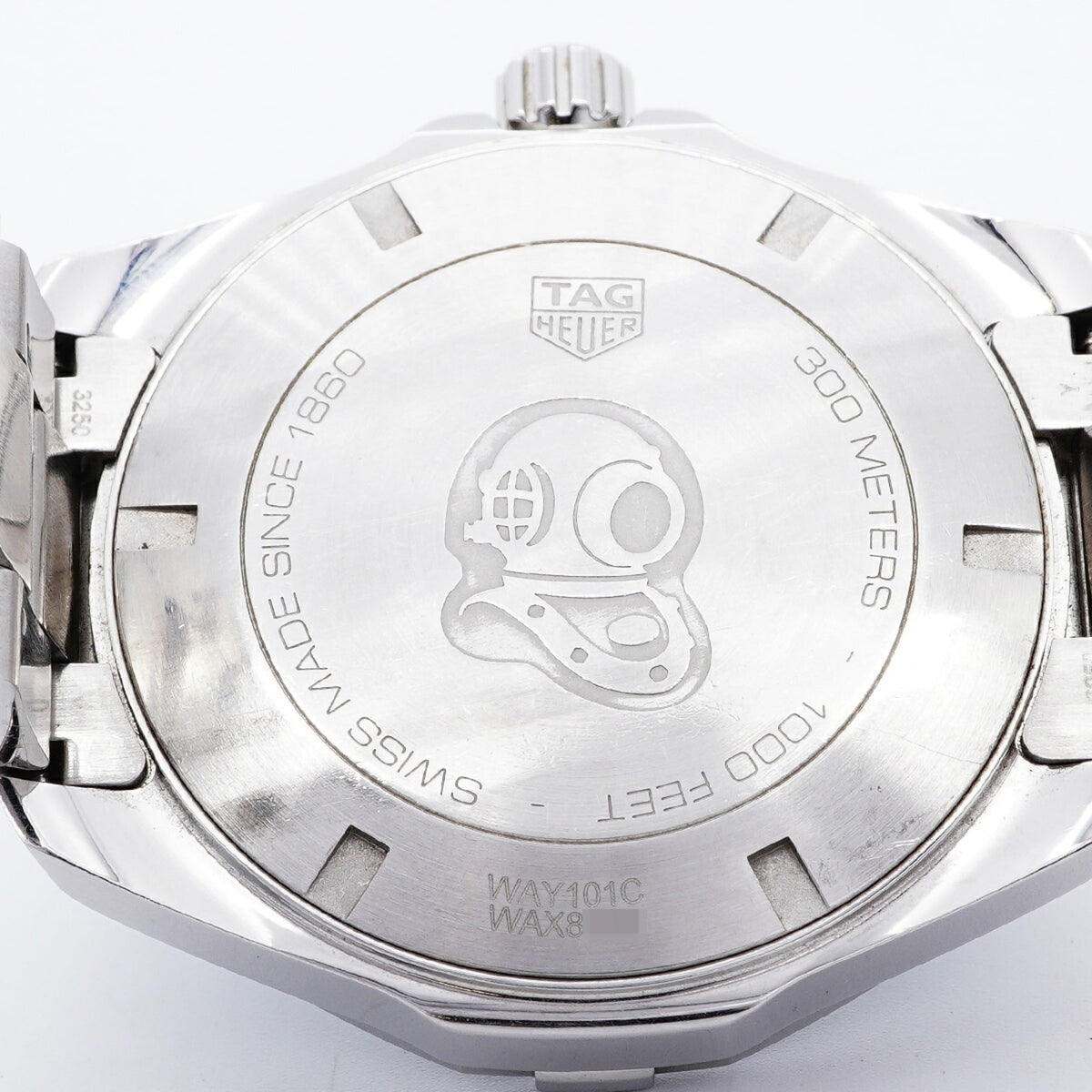 TAG Heuer Aquaracer Date WAY101C Navy Dial 44mm Watch
