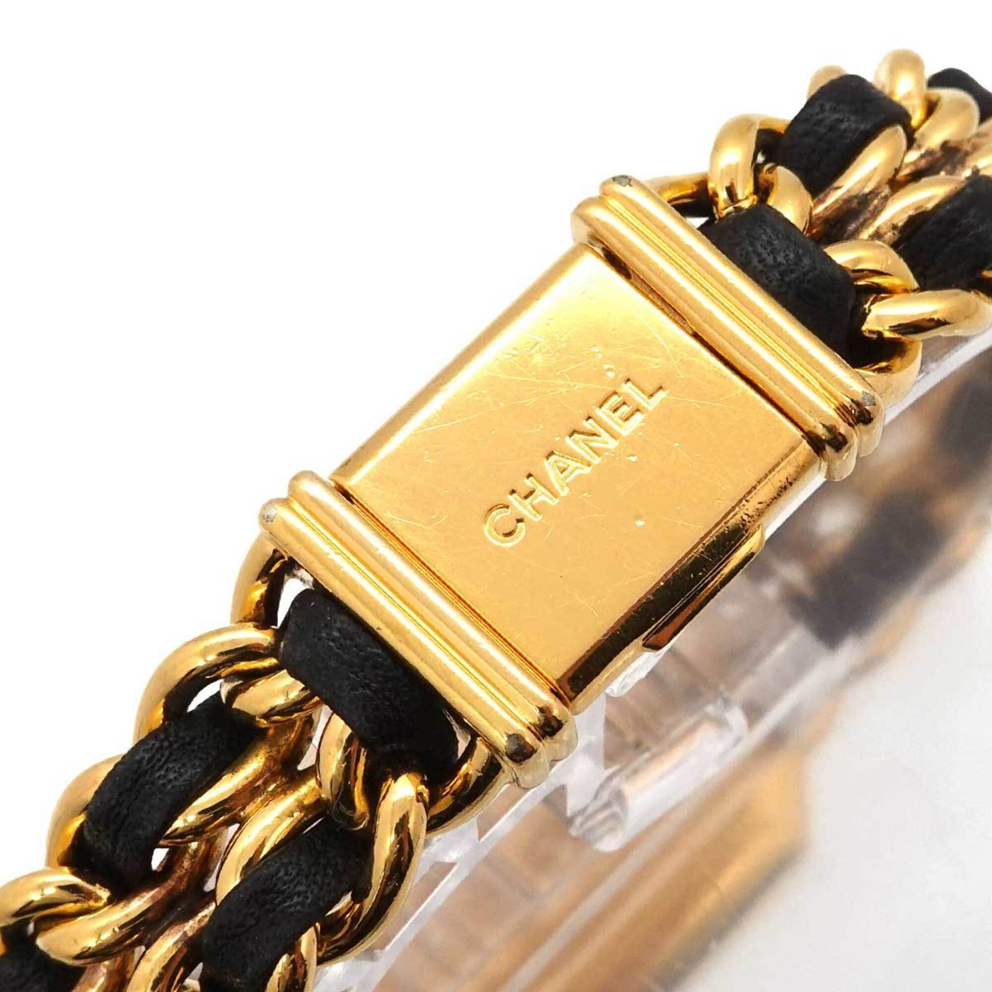 Chanel Premiere H0001 Black Dial 20mm Watch