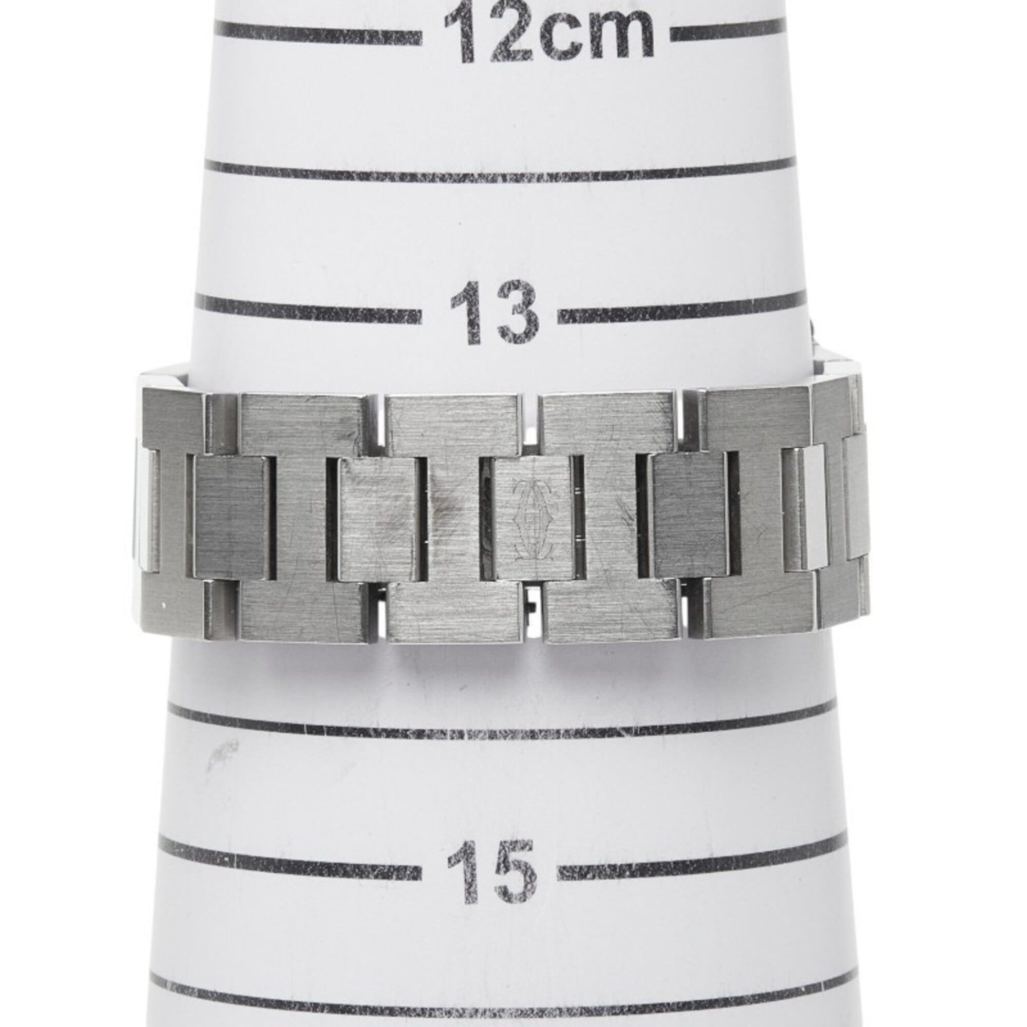 Cartier Pasha C Big Date W31053M7 Automatic (with manual ) Black Dial Stainless Steel Ladies CARTIER