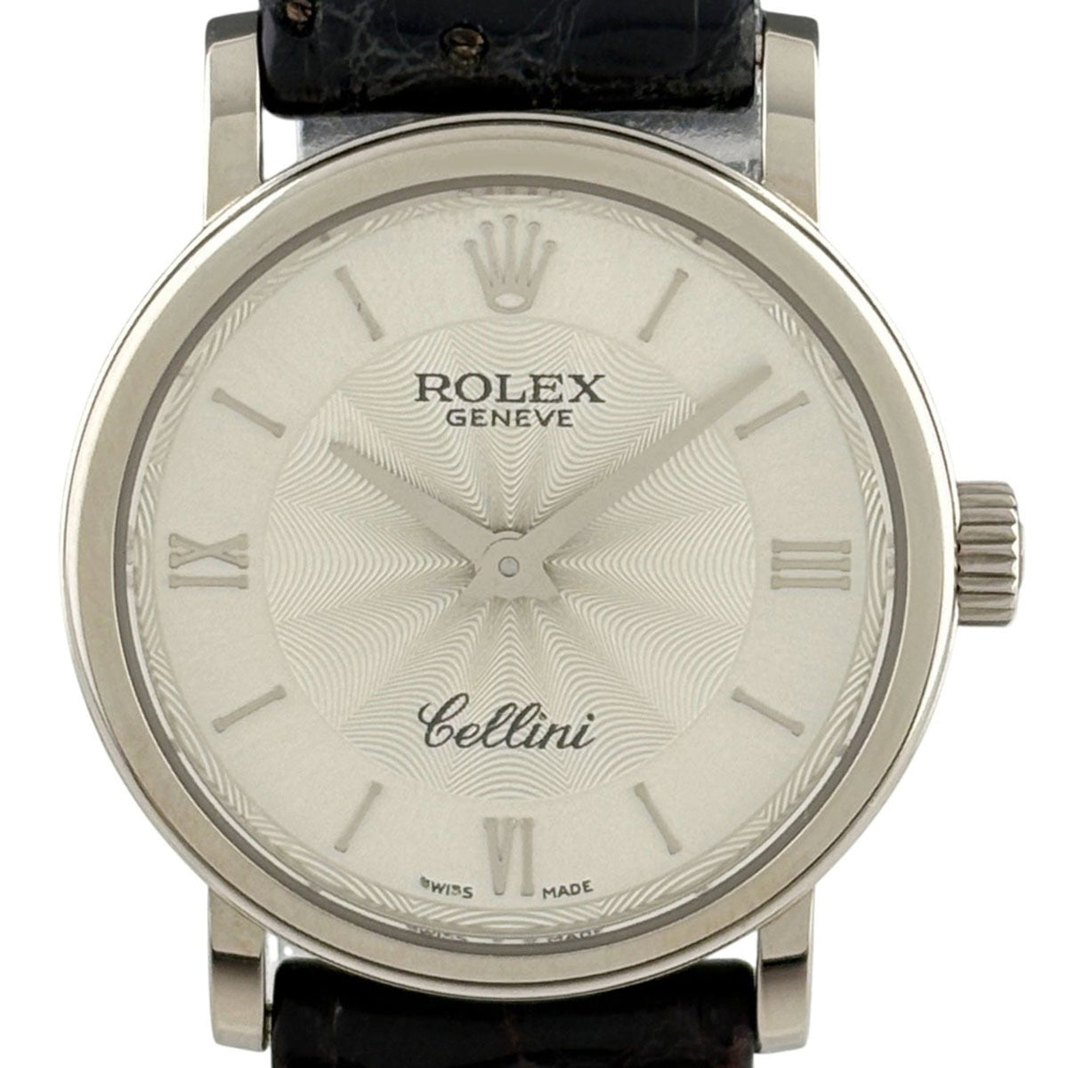 Rolex Cellini 6110/9 Silver Dial 25mm Watch