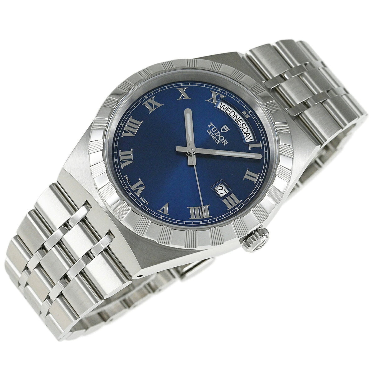 Montre Tudor Royal 28600, cadran bleu, 41 mm