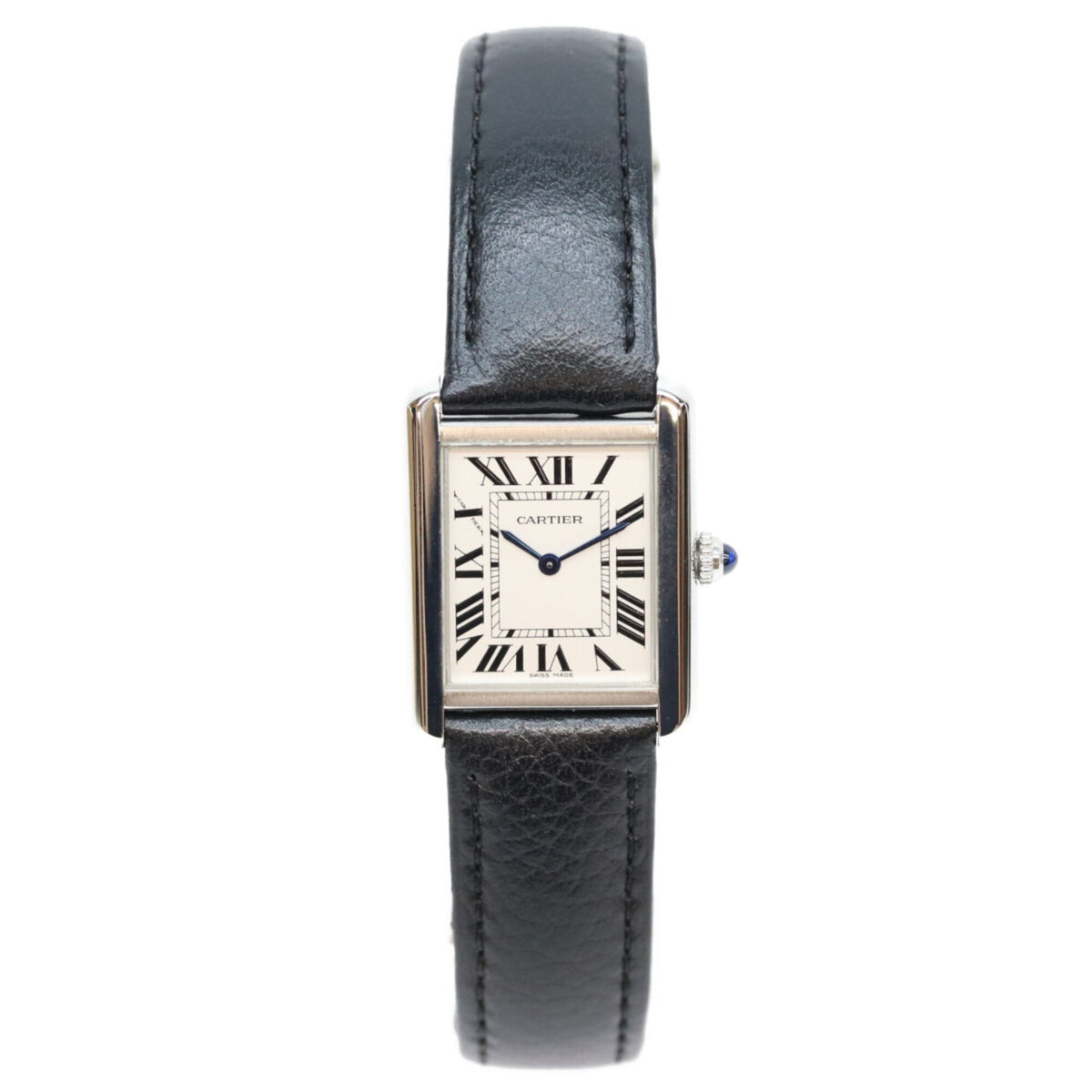 Cartier Tank Solo SM Silber Zifferblatt 23 mm Uhr