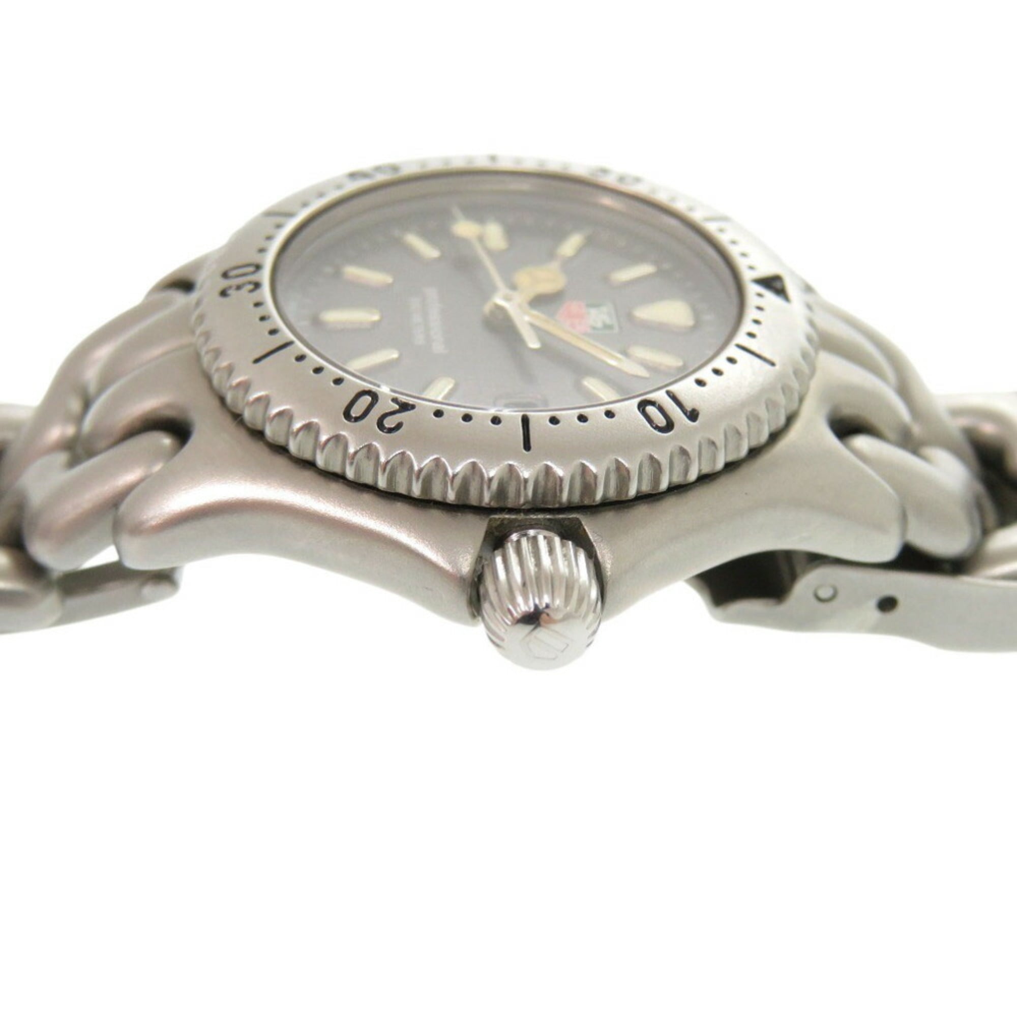TAG Heuer S99.215 Professional 200 m roestvrij staal grijs quartzhorloge 1908TAG HEUER