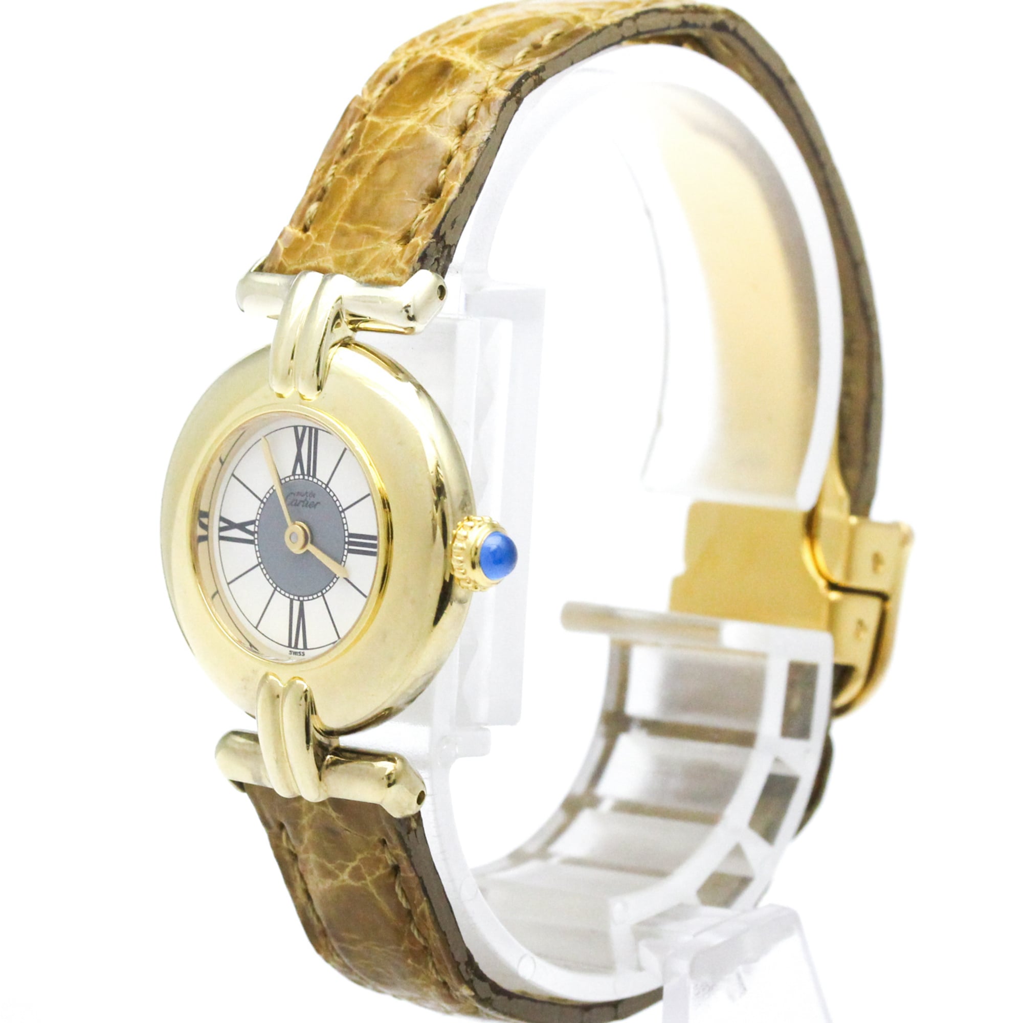 Montre Cartier Colisée 590002 Blanc avec cadran de 24 mm