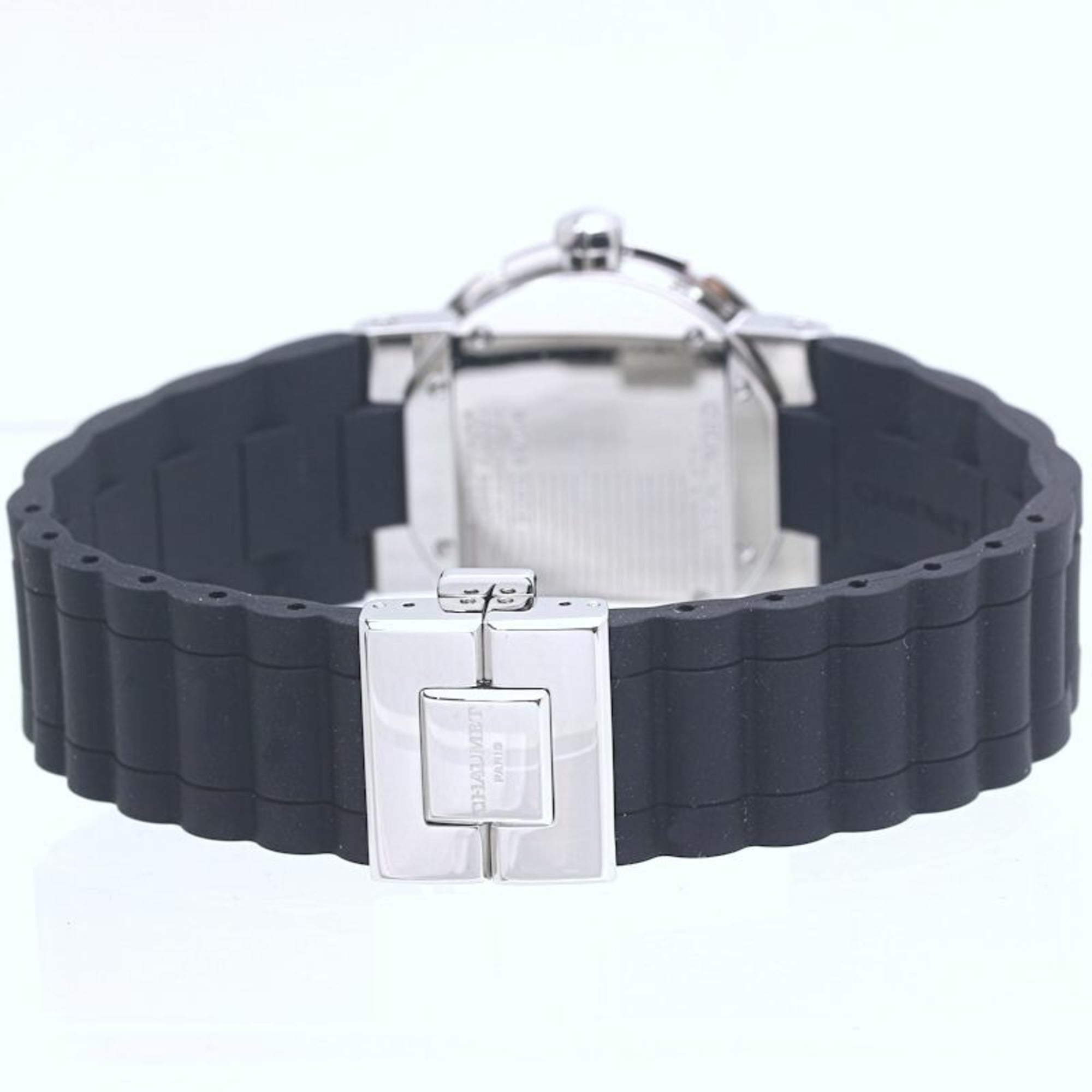 Chaumet Class One MM Bezel Diamond W17229-33G roestvrij staal x rubber jongenshorloge 39989