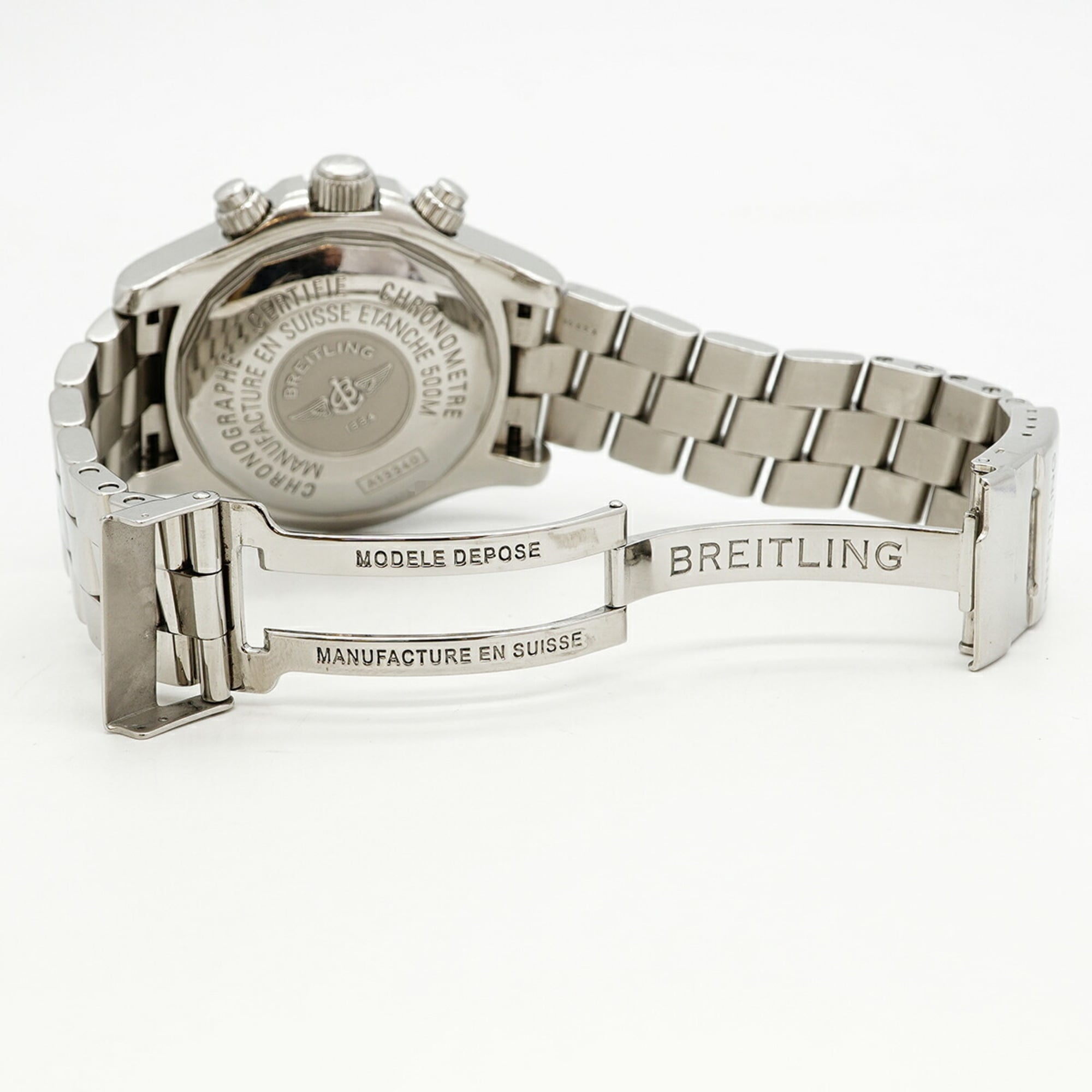 Breitling Superocean Day-Date A13340 Black Dial