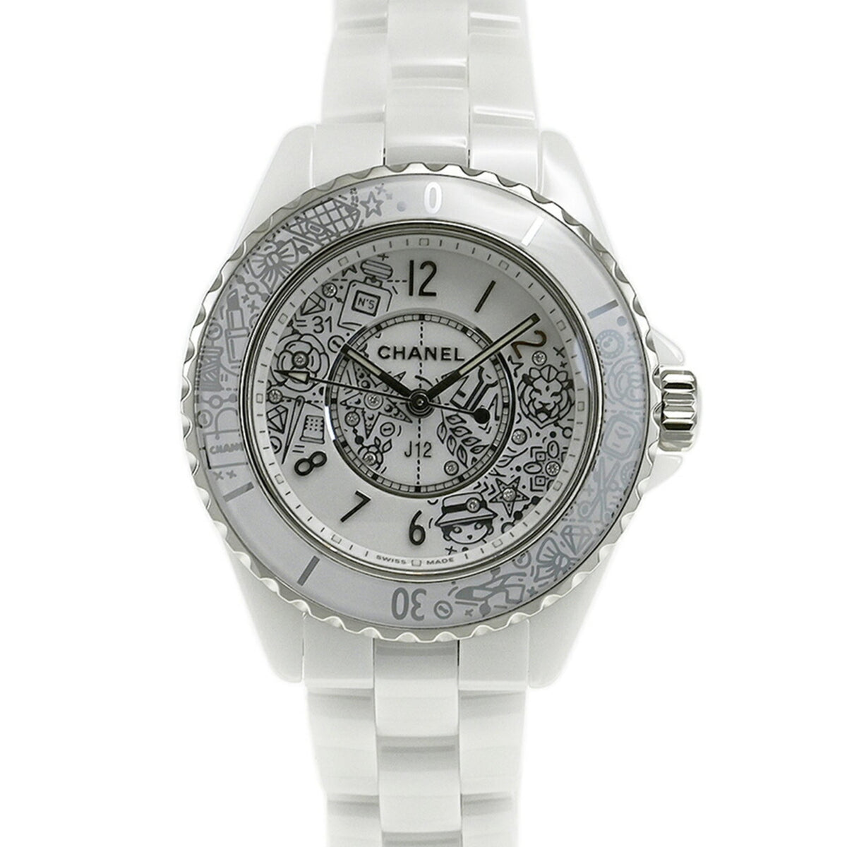 CHANEL J12 33mm 20th Anniversary Limited Edition Watch, to 2020 Pieces
