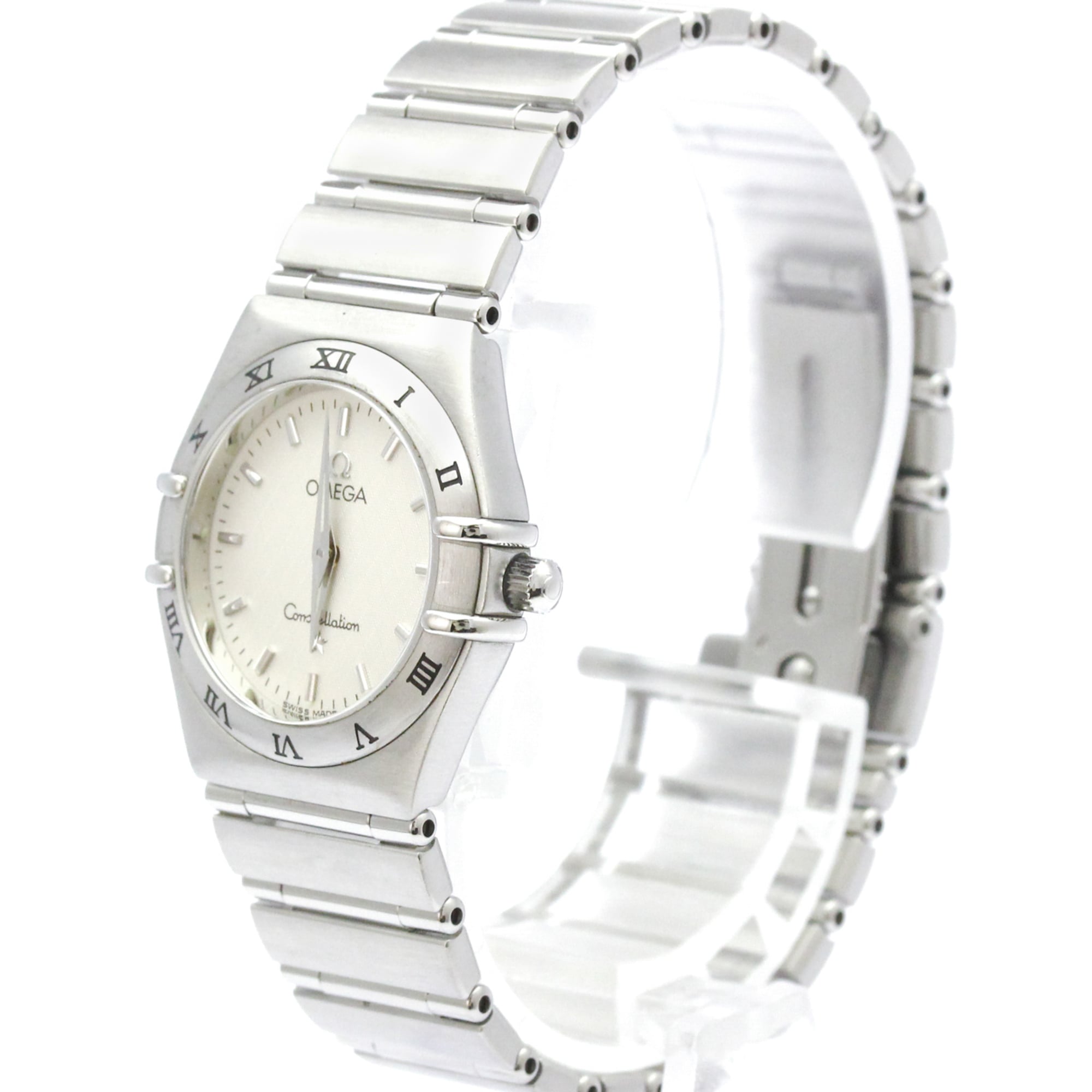 OMEGA Constellation Steel Quartz Ladies Watch 1572.30 Polished