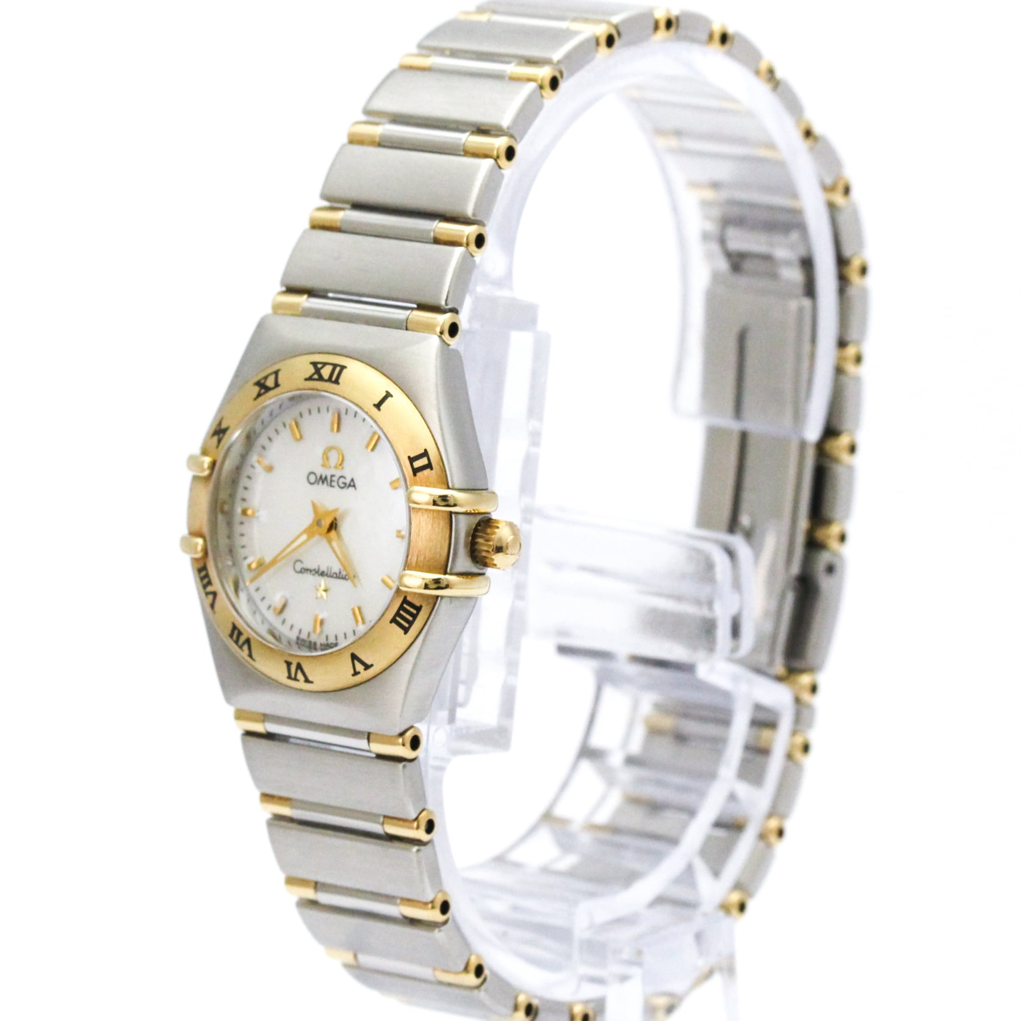 Omega Constellation 1362.7 White Dial 22mm Watch