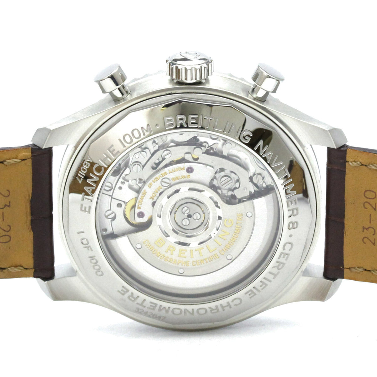 Breitling Navitimer AB0117 Silver Dial 43mm Watch