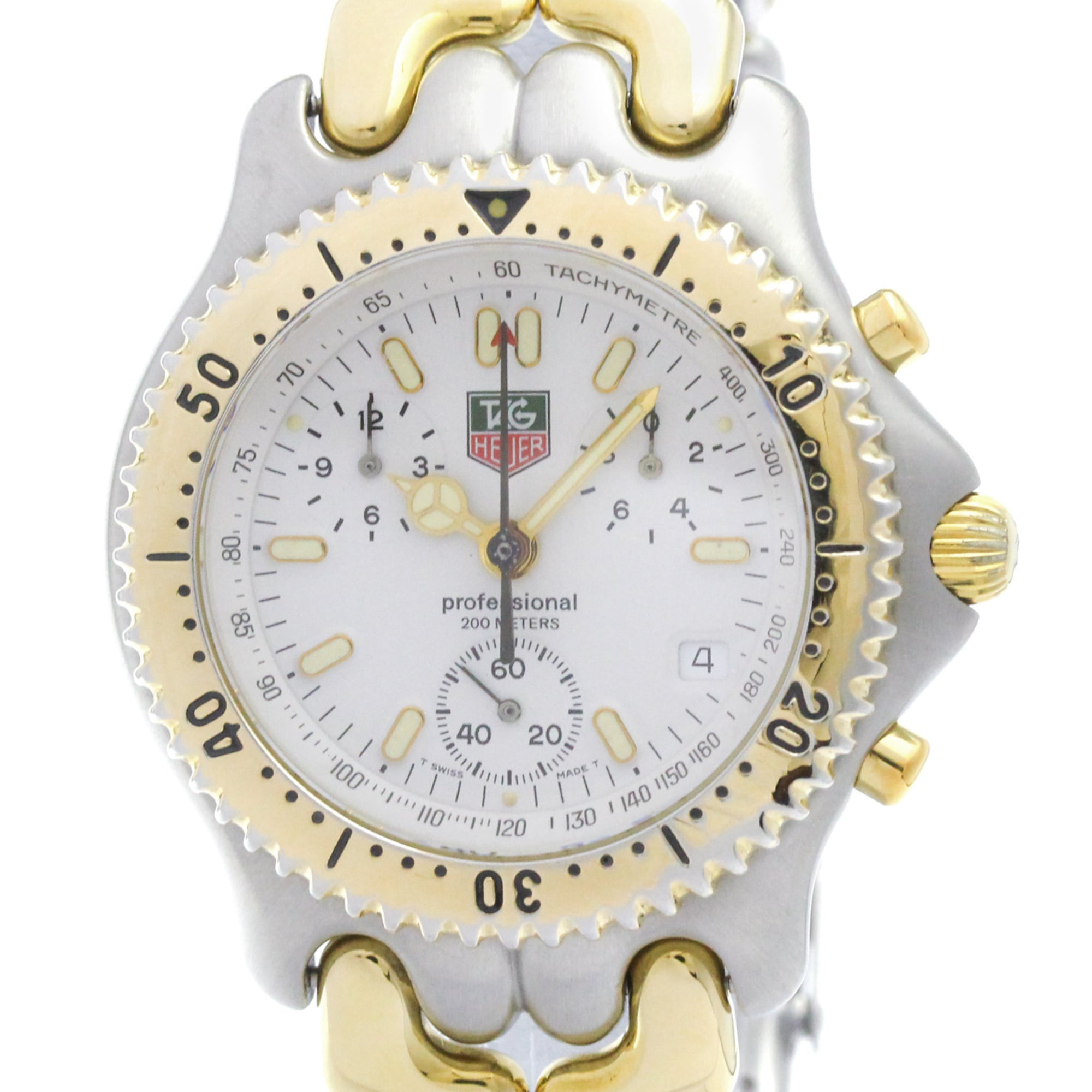 TAG Heuer Sel S35.006 White Dial 38mm Watch