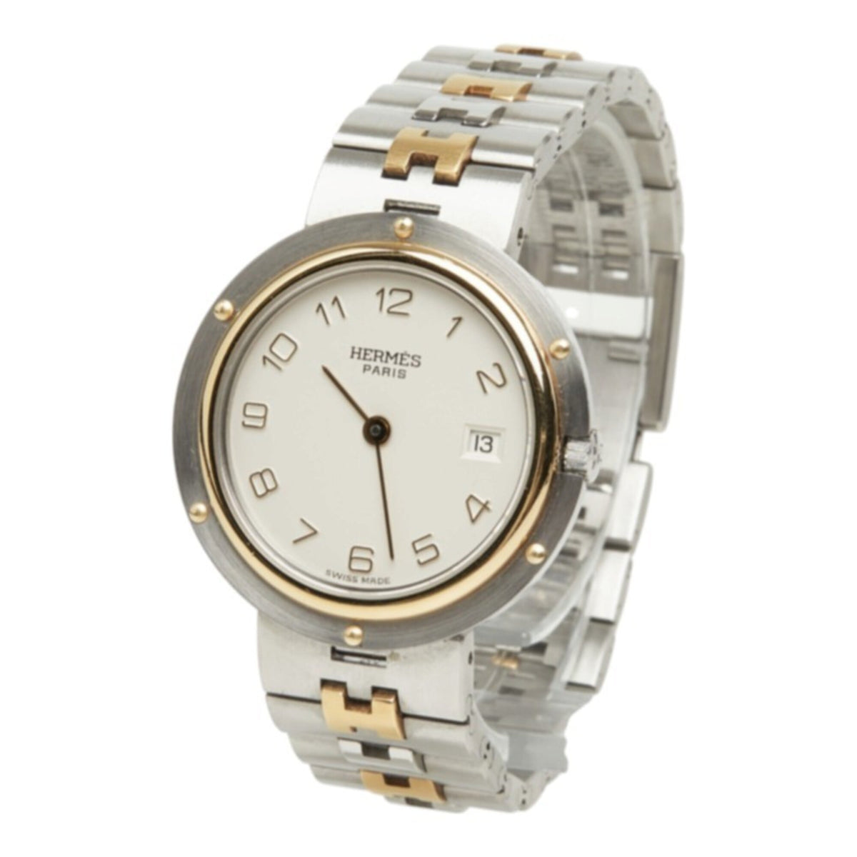 Hermes Clipper CL4.220 Weiß Zifferblatt 30 mm Uhr