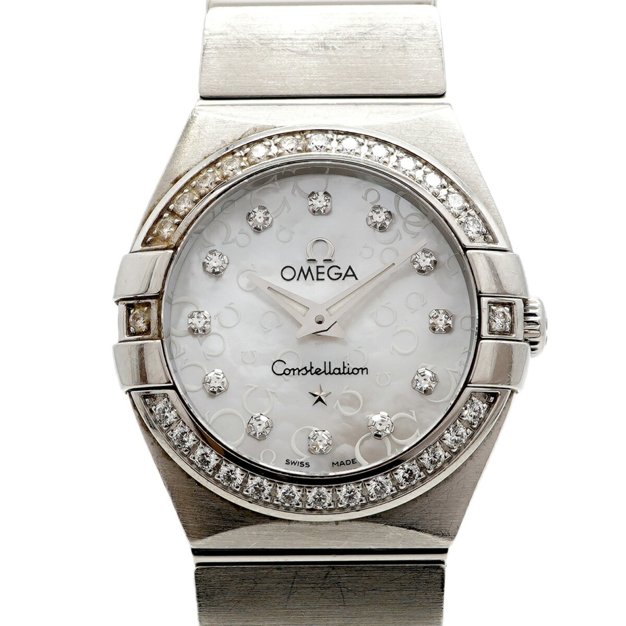 Omega Constellation 123.15.24.60.55.005 White Dial 24mm Watch