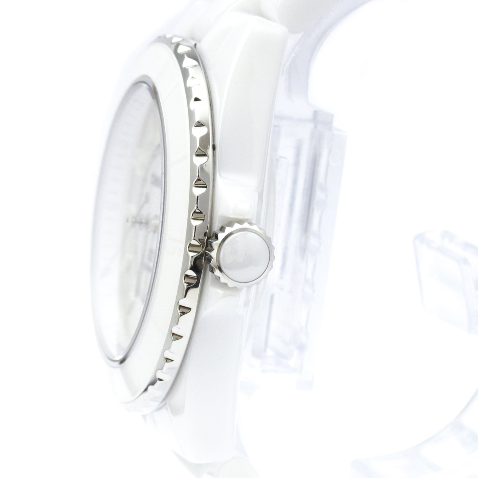 CHANEL J12 Phantom Ceramic Automatic Mens Watch H6186 Polished