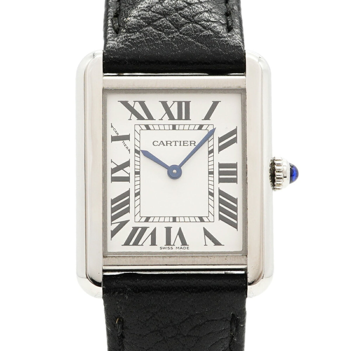 Cartier Tank Solo SM WSTA0030 Silver Dial Women