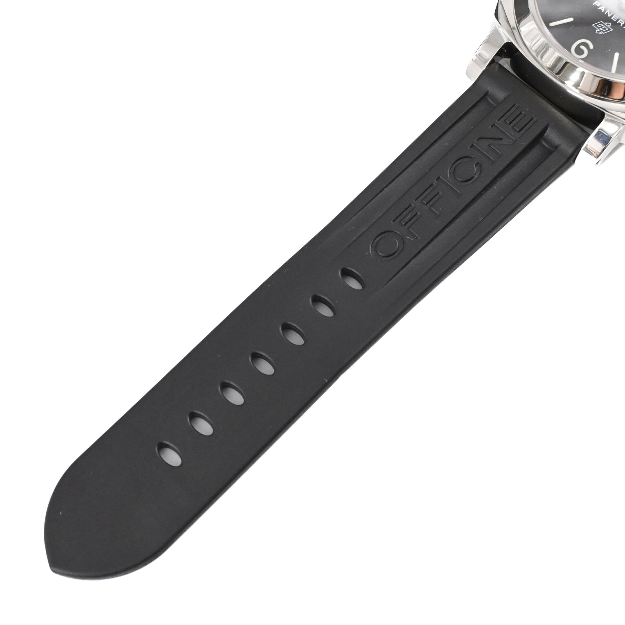 Panerai Luminor herenhorloge met handopwinding, zwarte wijzerplaat, PAM00000