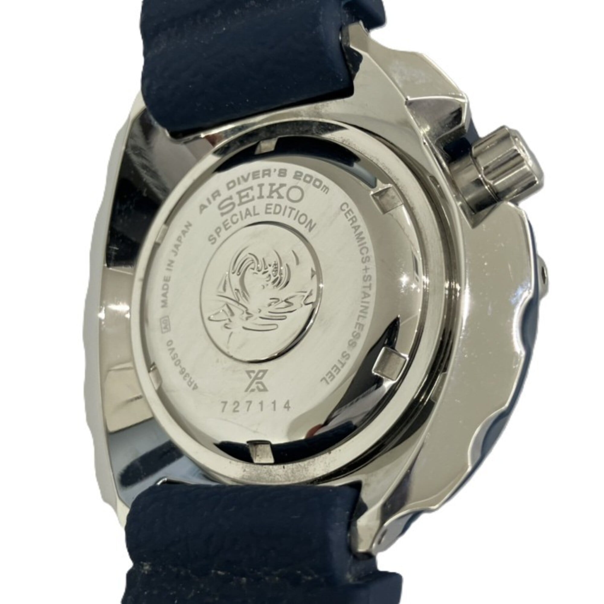 SEIKO Prospex PADI Collaboration Watch 4R36-05V0 with Rubber Band