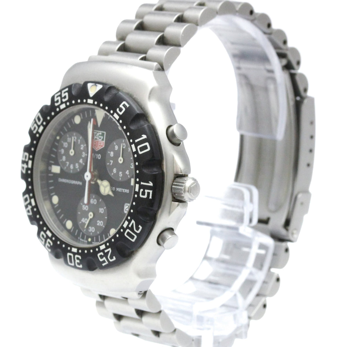 Montre TAG Heuer série 2000 CA1211 Noir cadran 38 mm