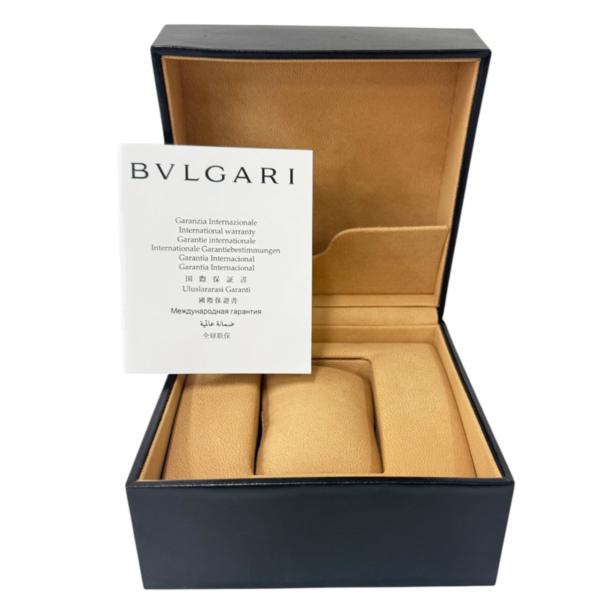 Bulgari Tubogas BBL262TS Black Dial 26mm Watch