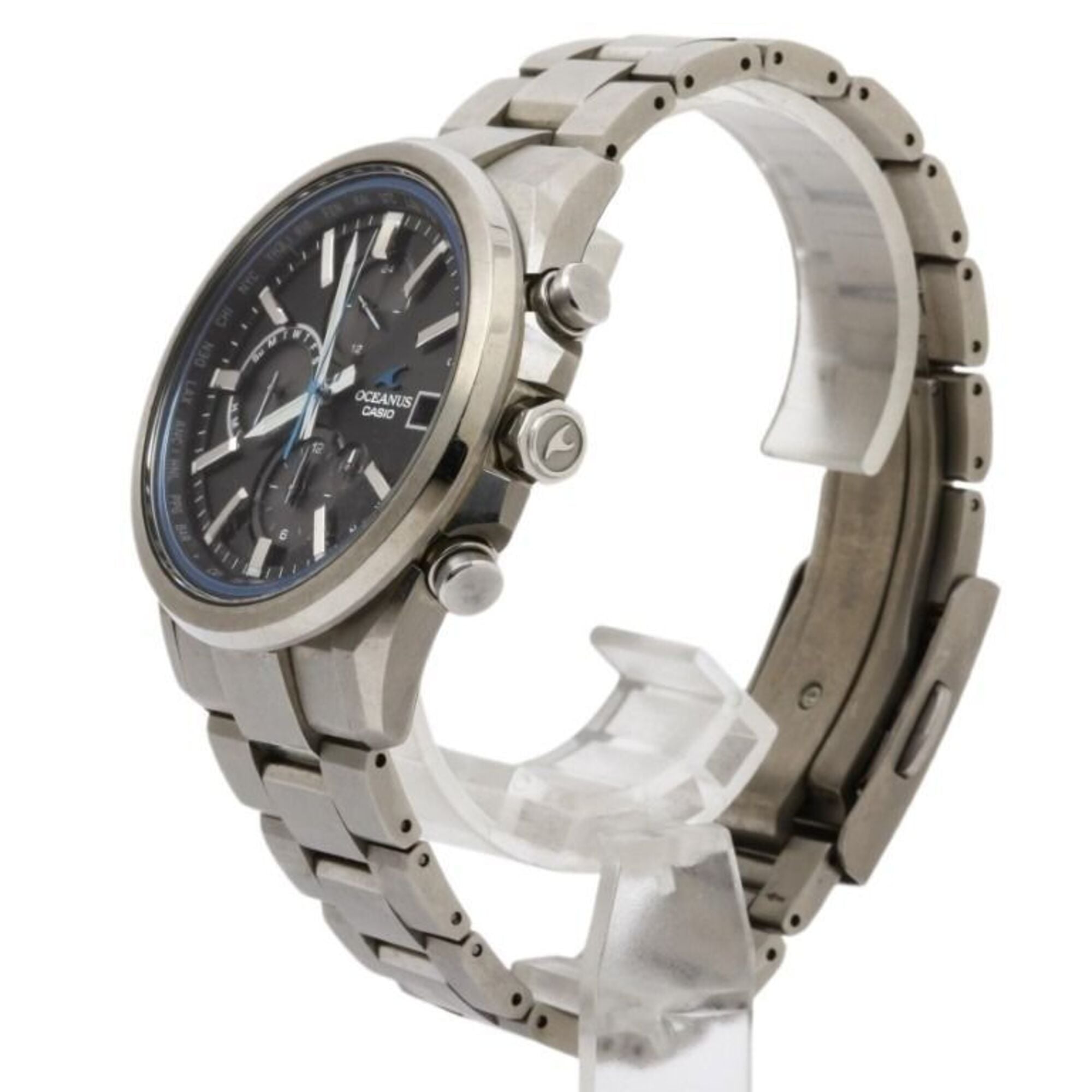 Montre Casio OCEANUS Classic Line OCW-T4000-1AJF Noir avec cadran de 42 mm