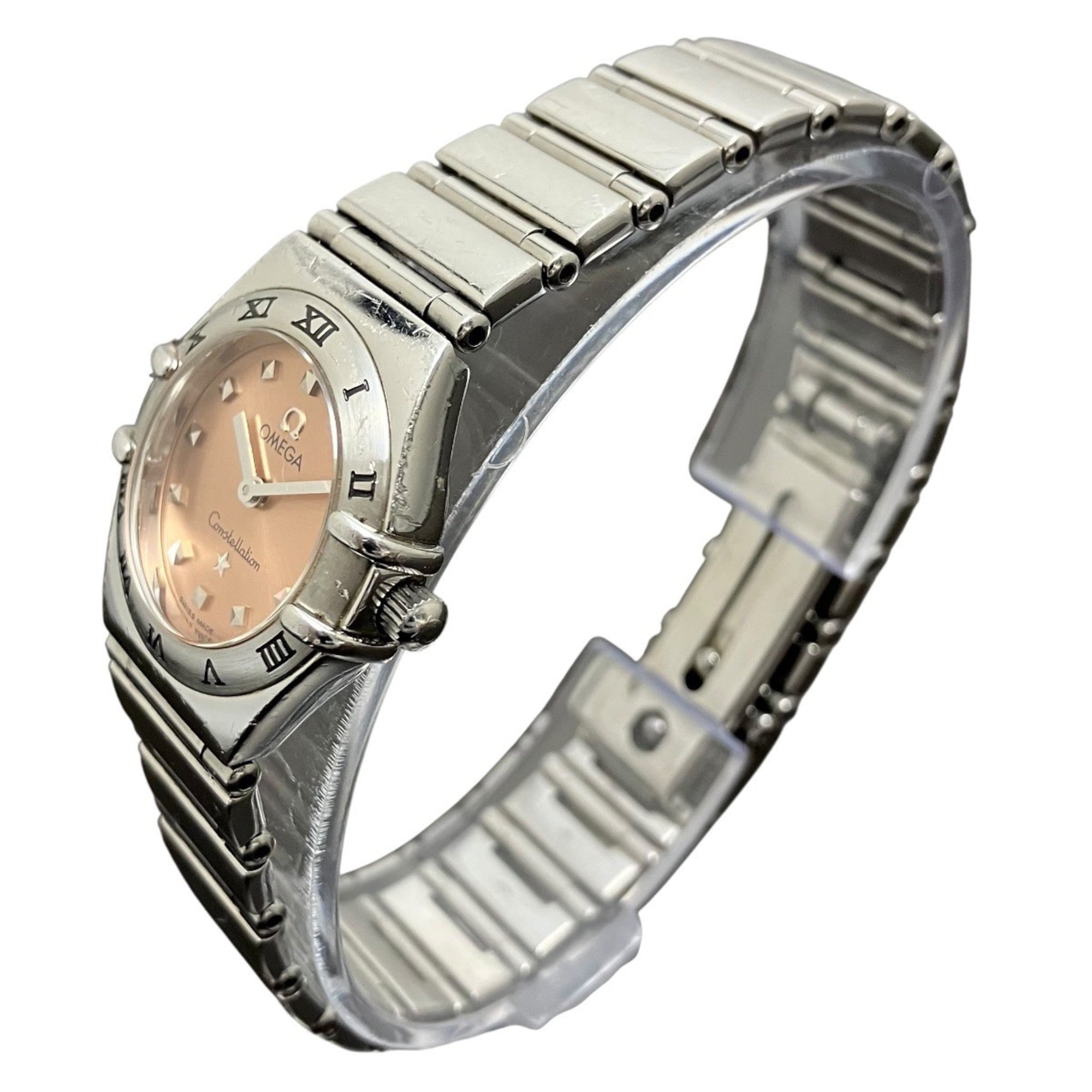 Omega My Choice Mini Constellation Total Weight 43g Stainless Steel Quartz Movement Copper Dial 1561.61