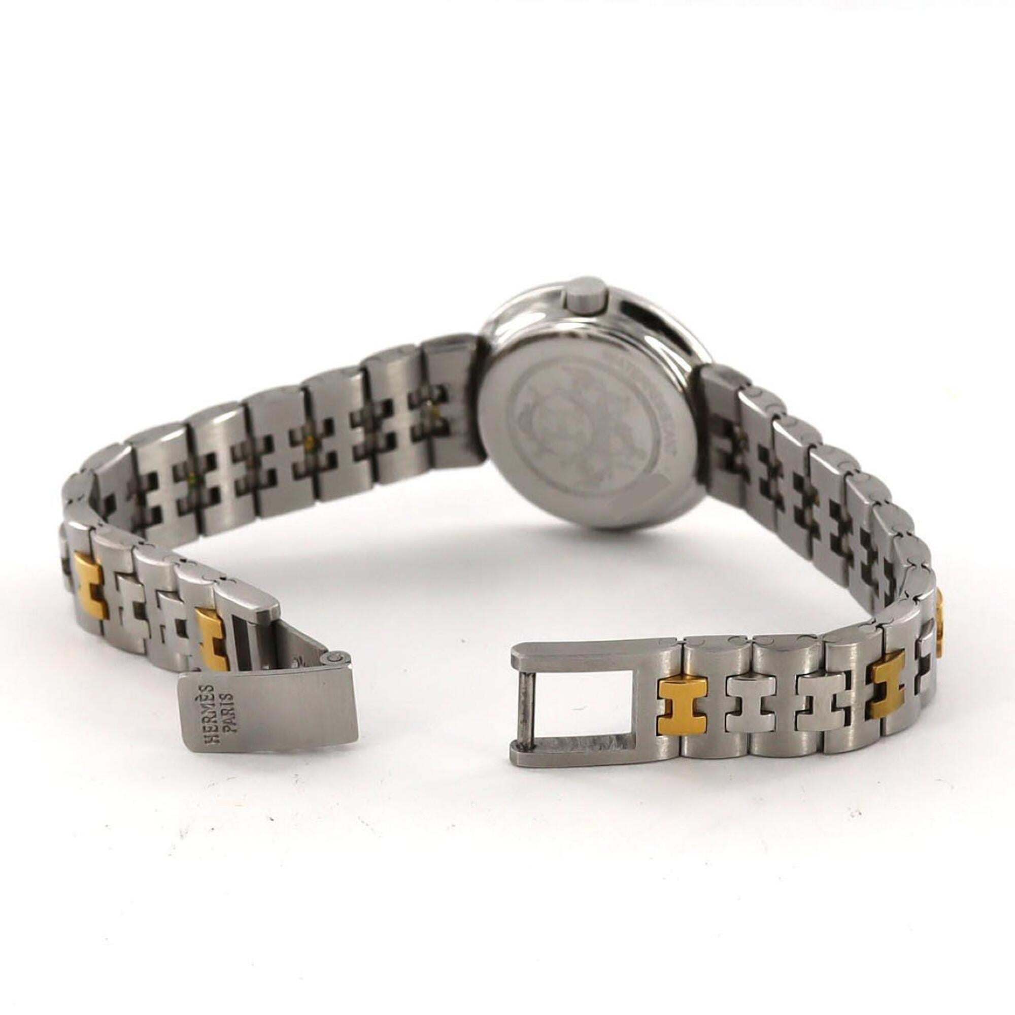 Hermes Olympia Combination SSxGP quartzhorloge