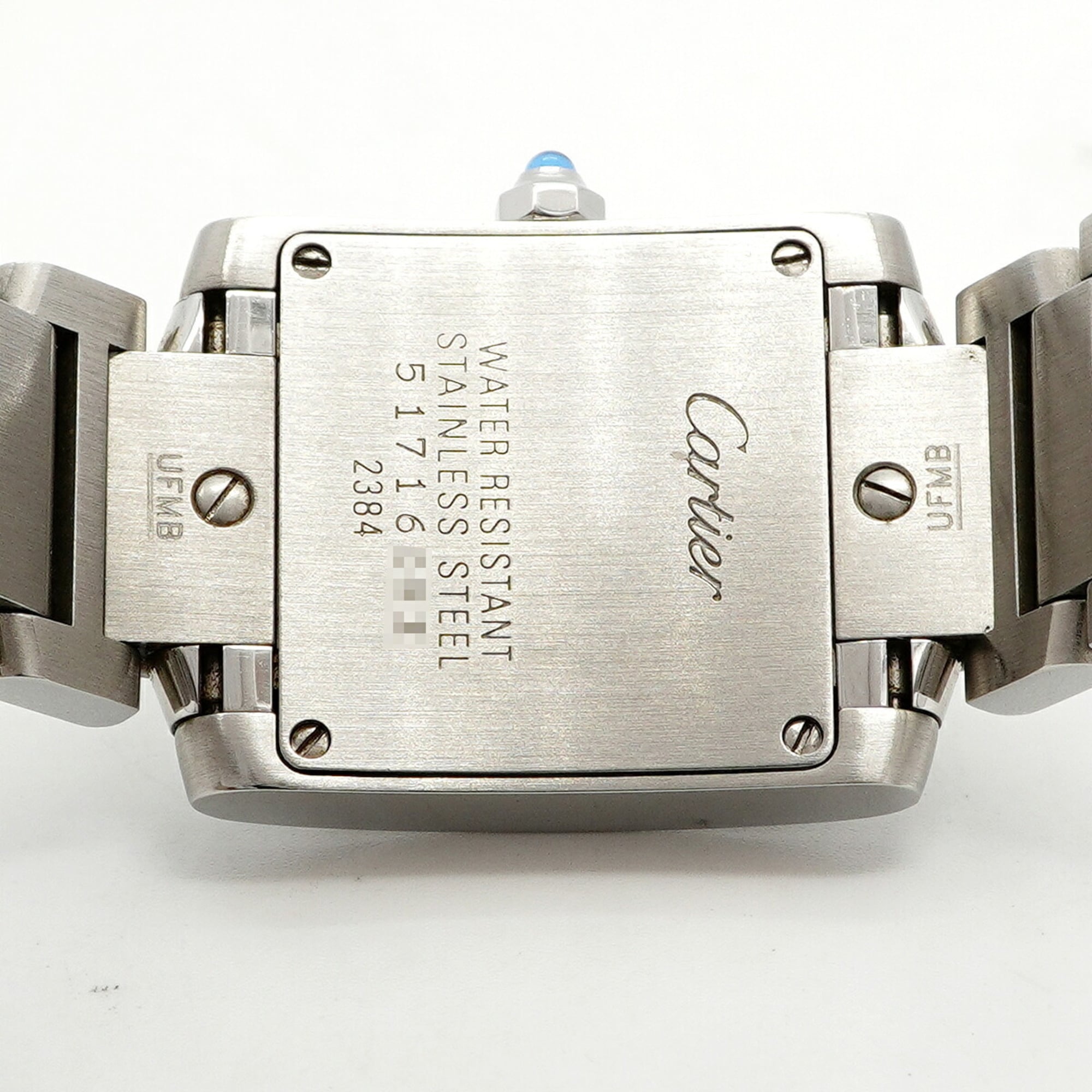 Cartier Tank Française SM W51008Q3 Ivory Dial Wo