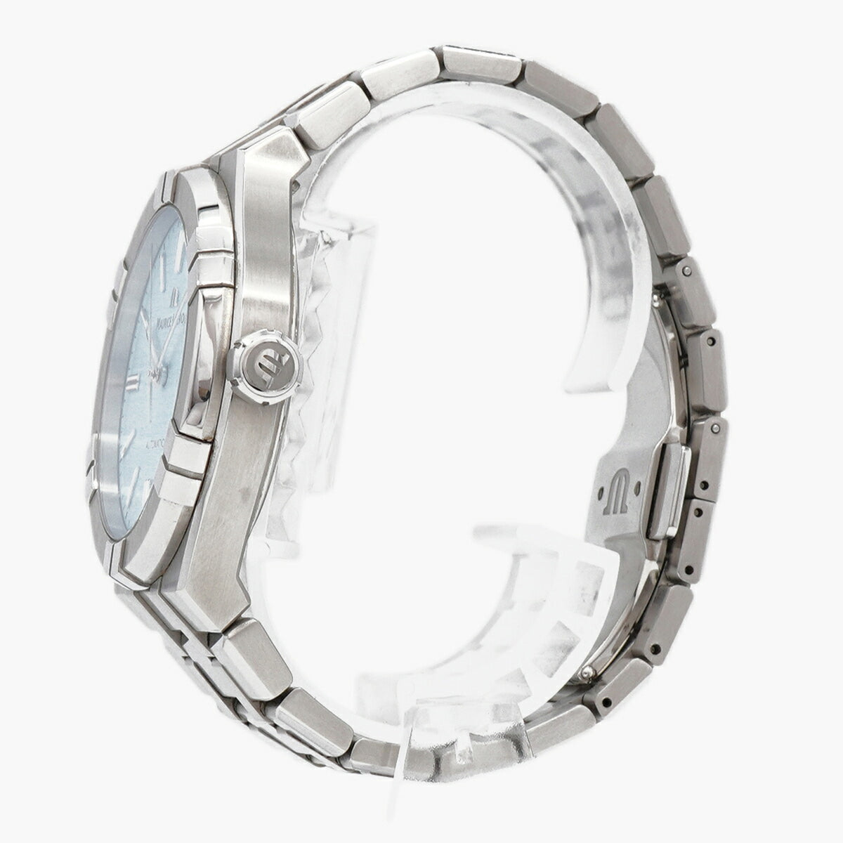 Maurice Lacroix Aikon AI6008 horloge met blauwe wijzerplaat, 42 mm