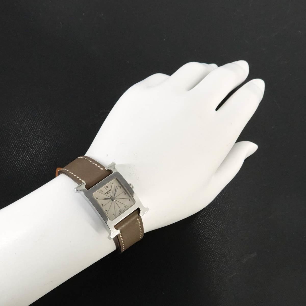 Hermes H- Silver Dial 21mm Watch